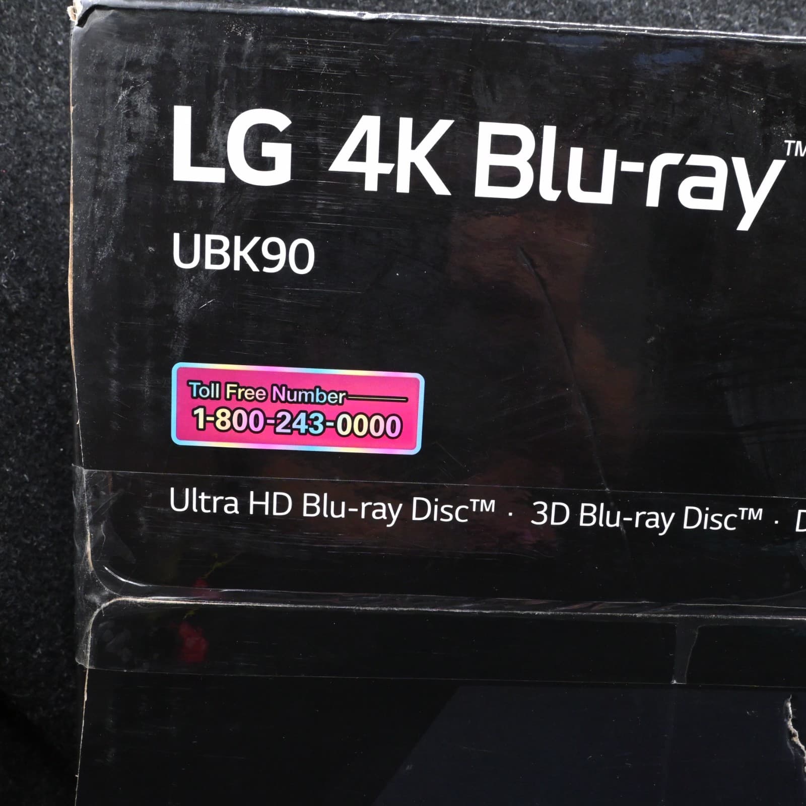LG UBK90 4K Ultra-HD Blu-ray Disc Player with Dolby Vision New - Thumbnail 5