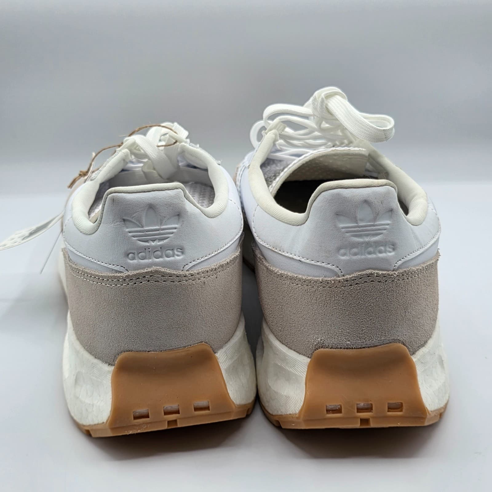 Adidas Originals Retropy E5 Men's Size 13 Boost White Gum Sneakers Retro HR1421 - Thumbnail 6
