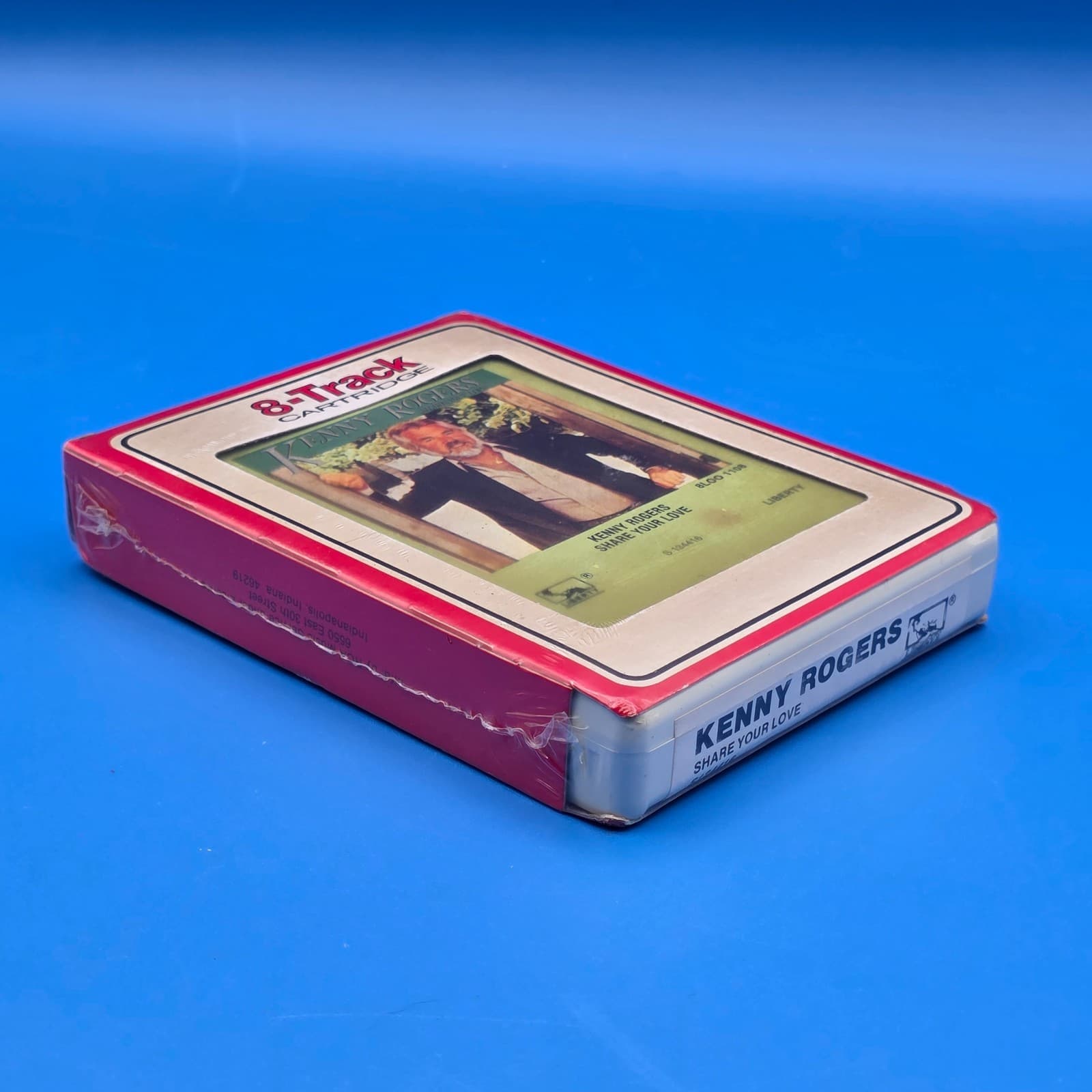 Kenny Rogers Share Your Love S134416 Factory Sealed 8 Track Tape 1981 - Thumbnail 7