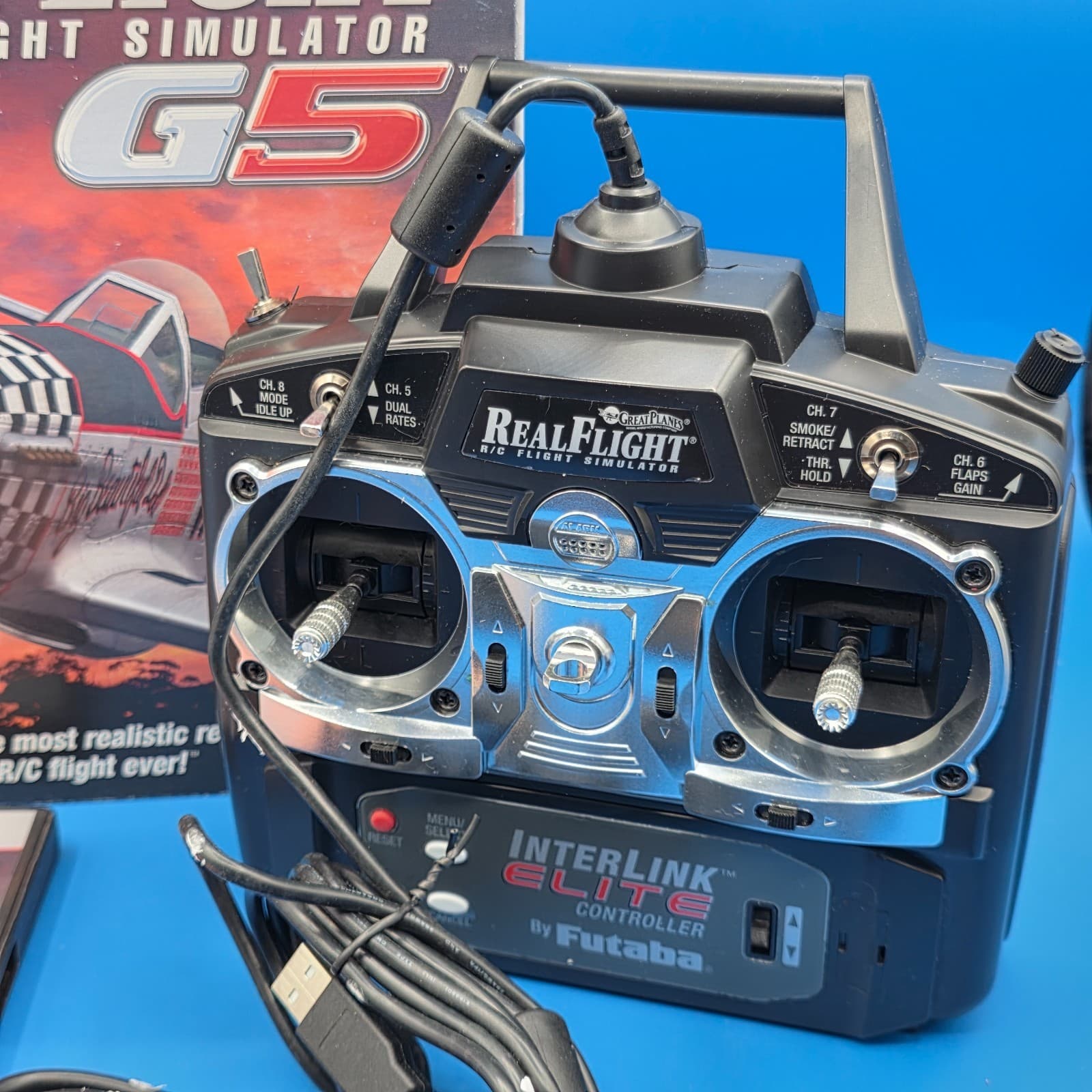 REALFLIGHT G5 w/ Interlink Controller RC Remote Control Simulator 2009 - Thumbnail 6