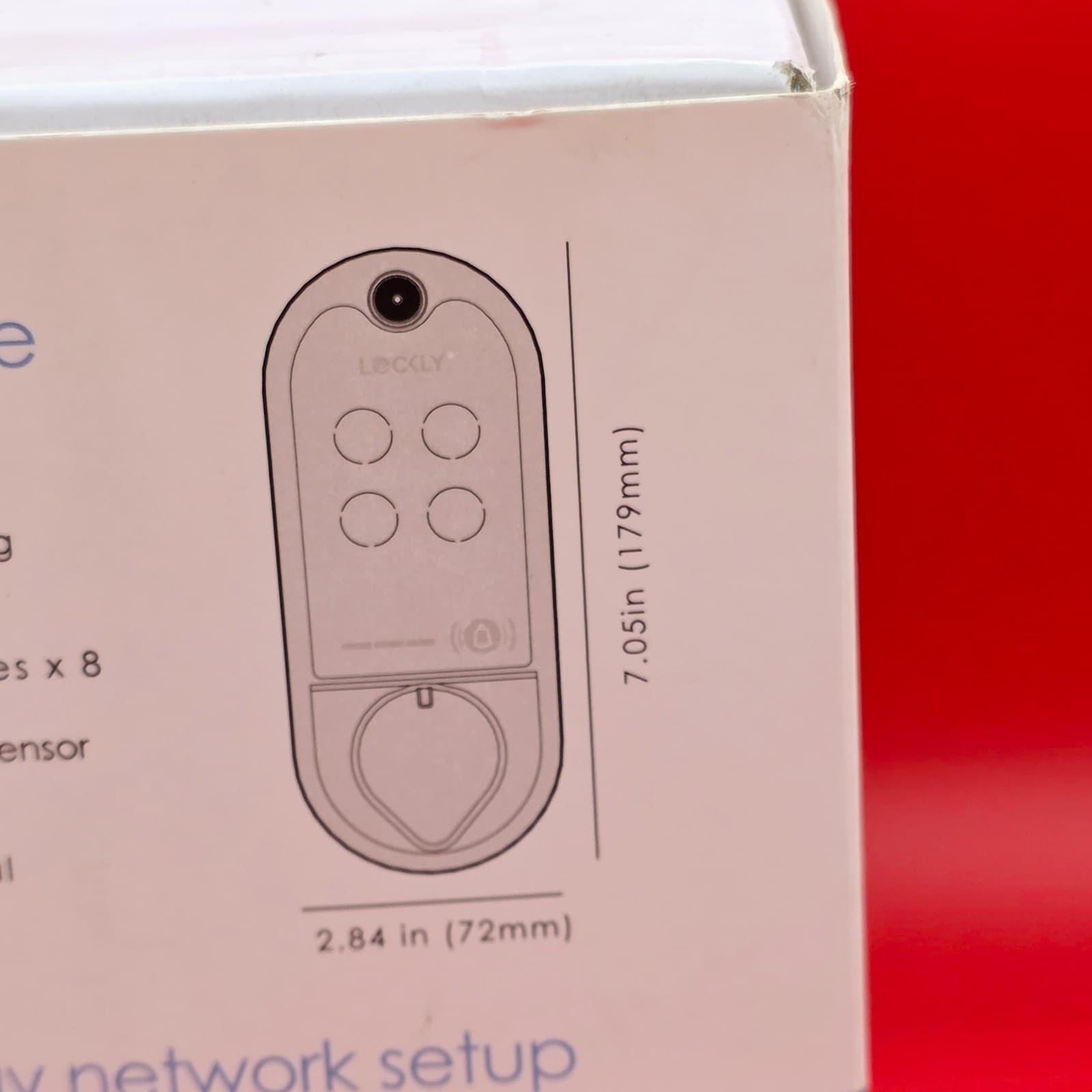 LOCKLY VISION SATIN SMART DOORLOOK DEADBOLT VIDEO AUDIO DOORBELL PGD798SN - Thumbnail 11