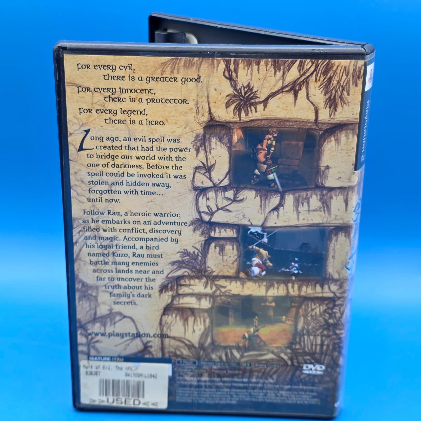 Playstation 2 - PS2 The Mark of Kri No Manual Tested Works - Thumbnail 4