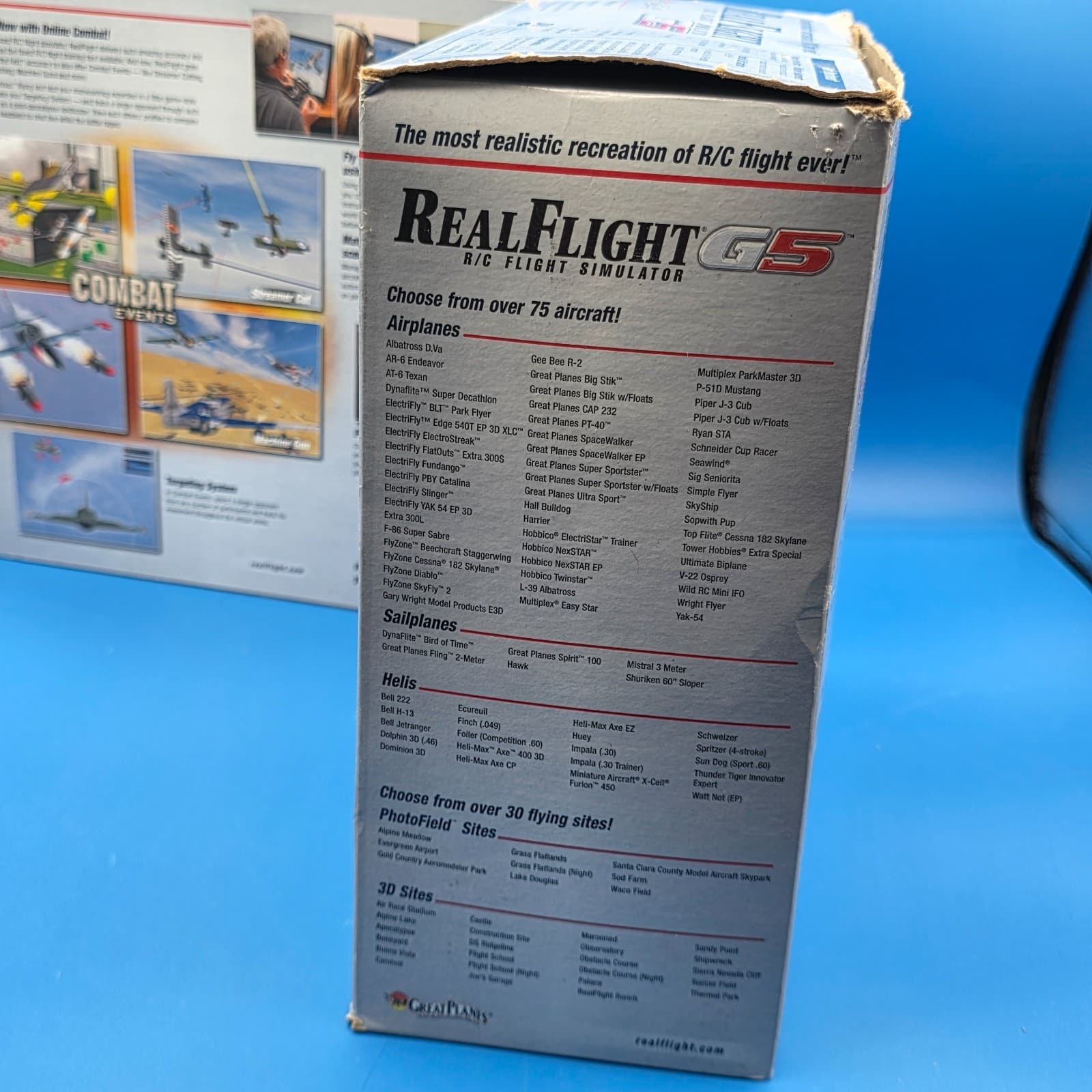 REALFLIGHT G5 w/ Interlink Controller RC Remote Control Simulator 2009 - Thumbnail 10