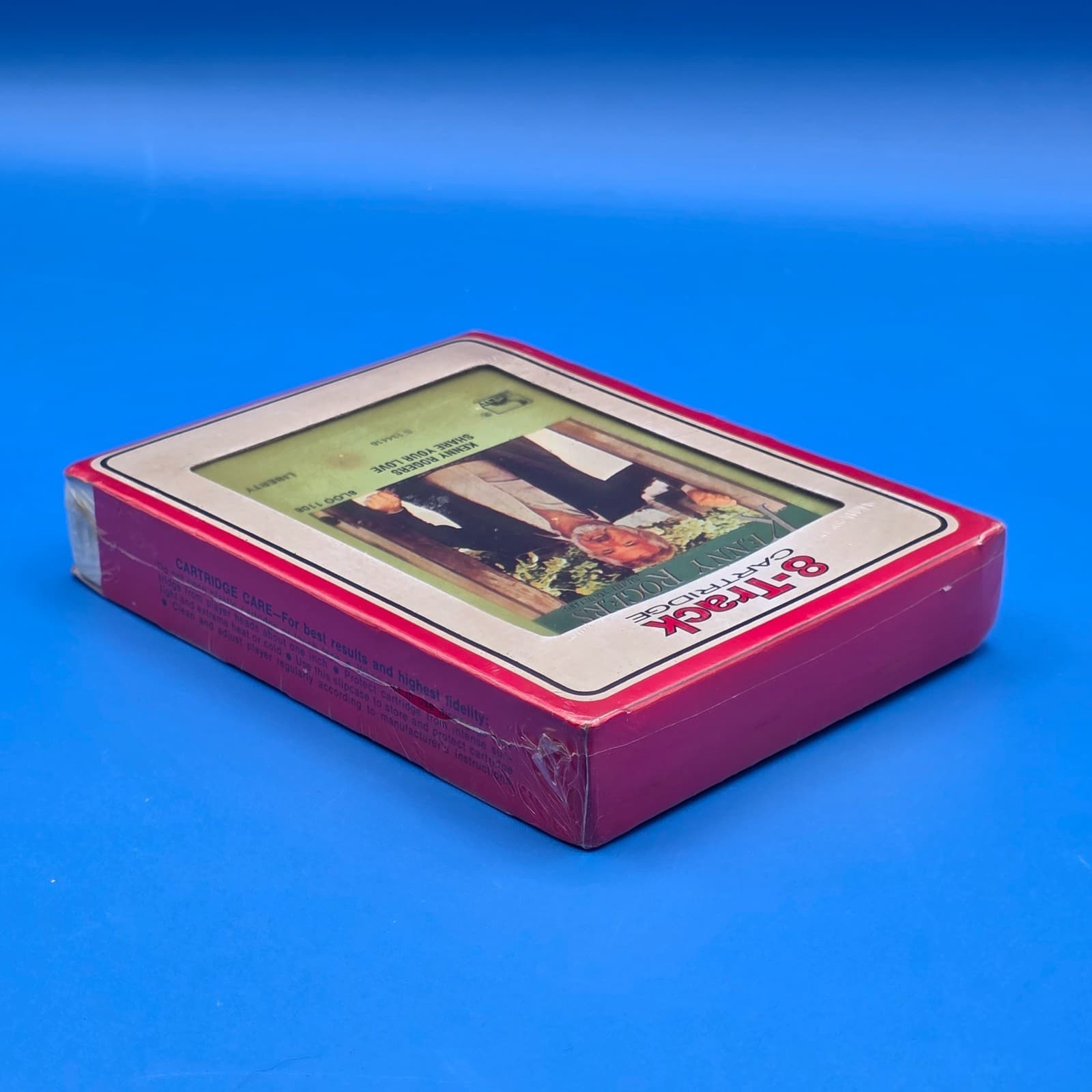 Kenny Rogers Share Your Love S134416 Factory Sealed 8 Track Tape 1981 - Thumbnail 3