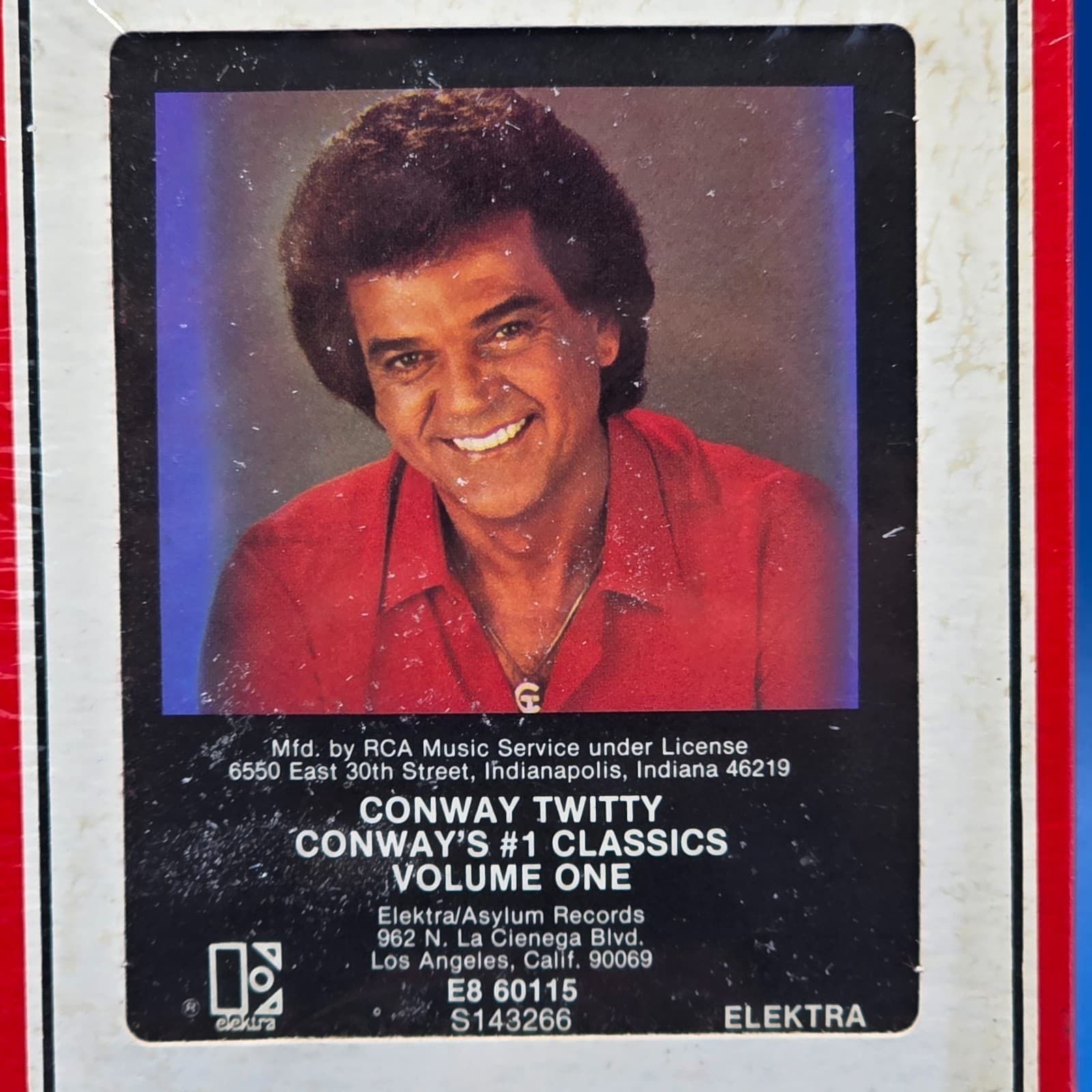 NEW SEALED CONWAY TWITTY: Conway's #1 Classics - Volume 1 -9140 8 Track Tape - Thumbnail 2