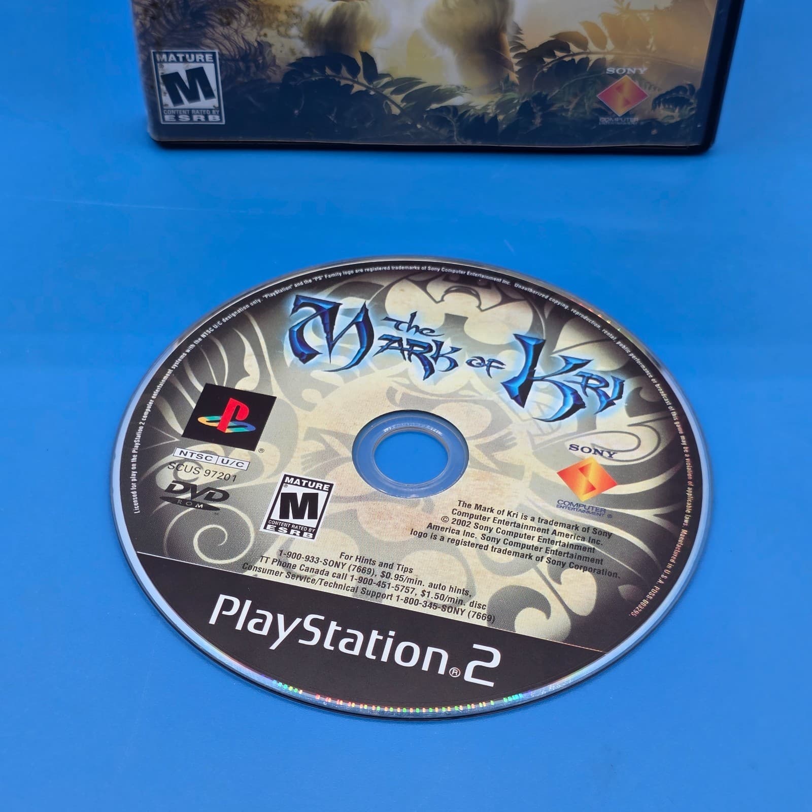 Playstation 2 - PS2 The Mark of Kri No Manual Tested Works - Thumbnail 2