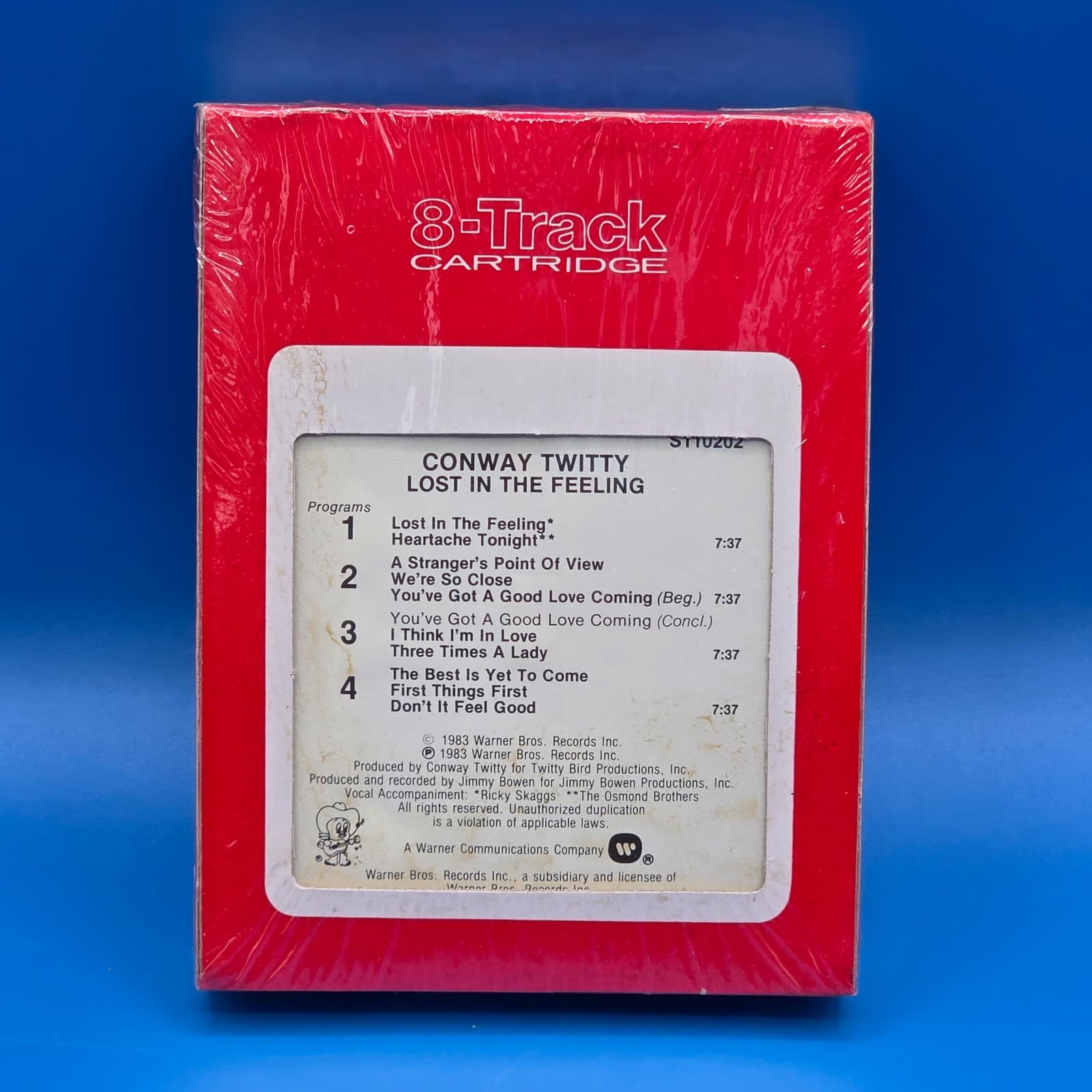 Conway Twitty - Lost in the Feeling - 8 Track Tape - New and Still Sealed - Thumbnail 7