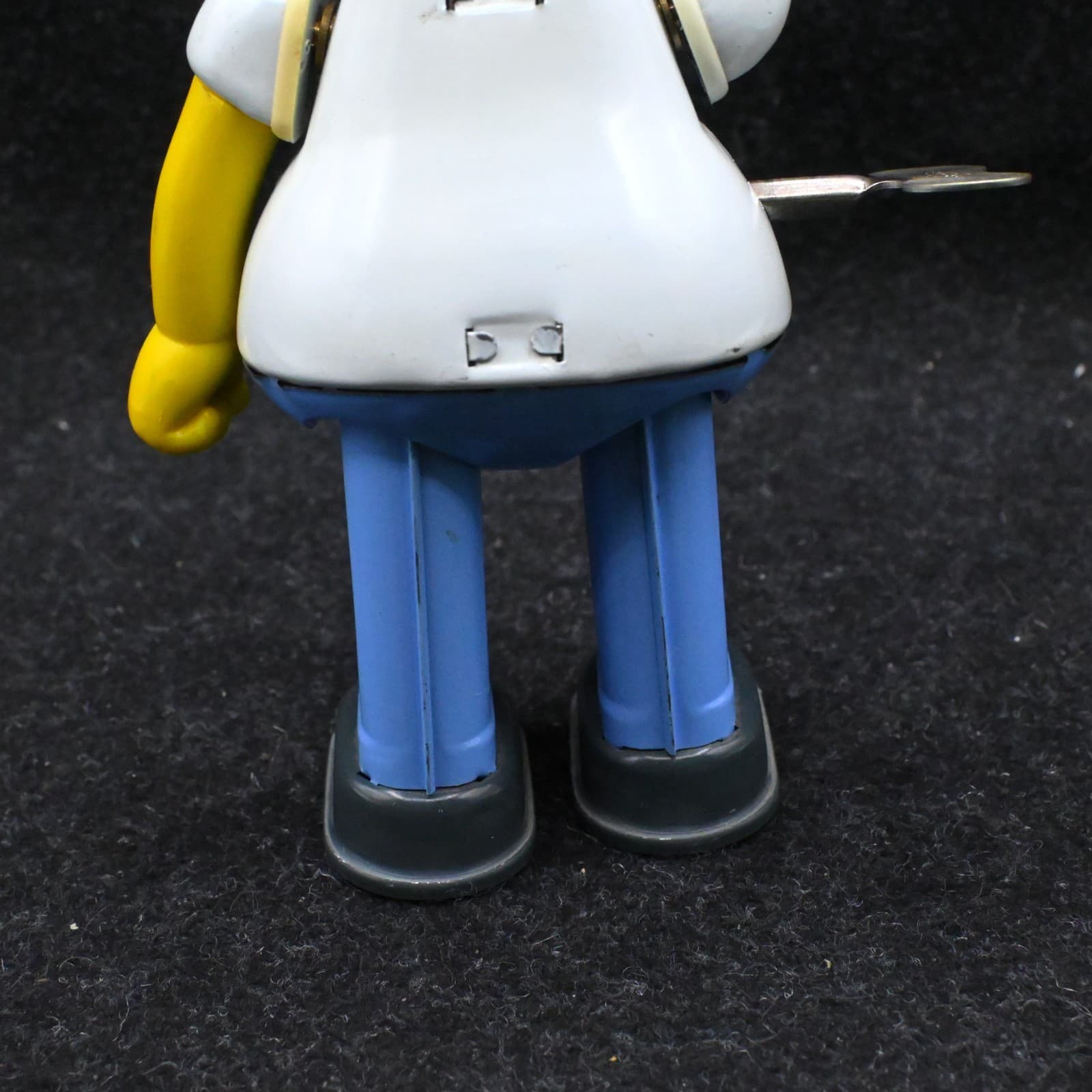 The Simpsons HOMER 9" Tin Wind-Up Action Figure w/Duff Beer 2002 Rocket USA MIB - Thumbnail 6