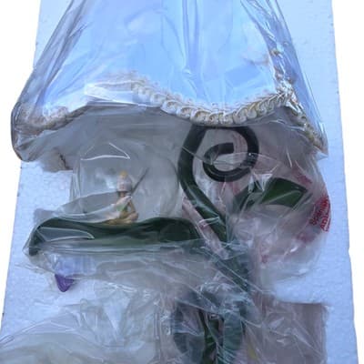 VTG Disney Enchanted Dew Drop Tinkerbell Sculptural Lamp Old Stock #`10314 - Thumbnail 8