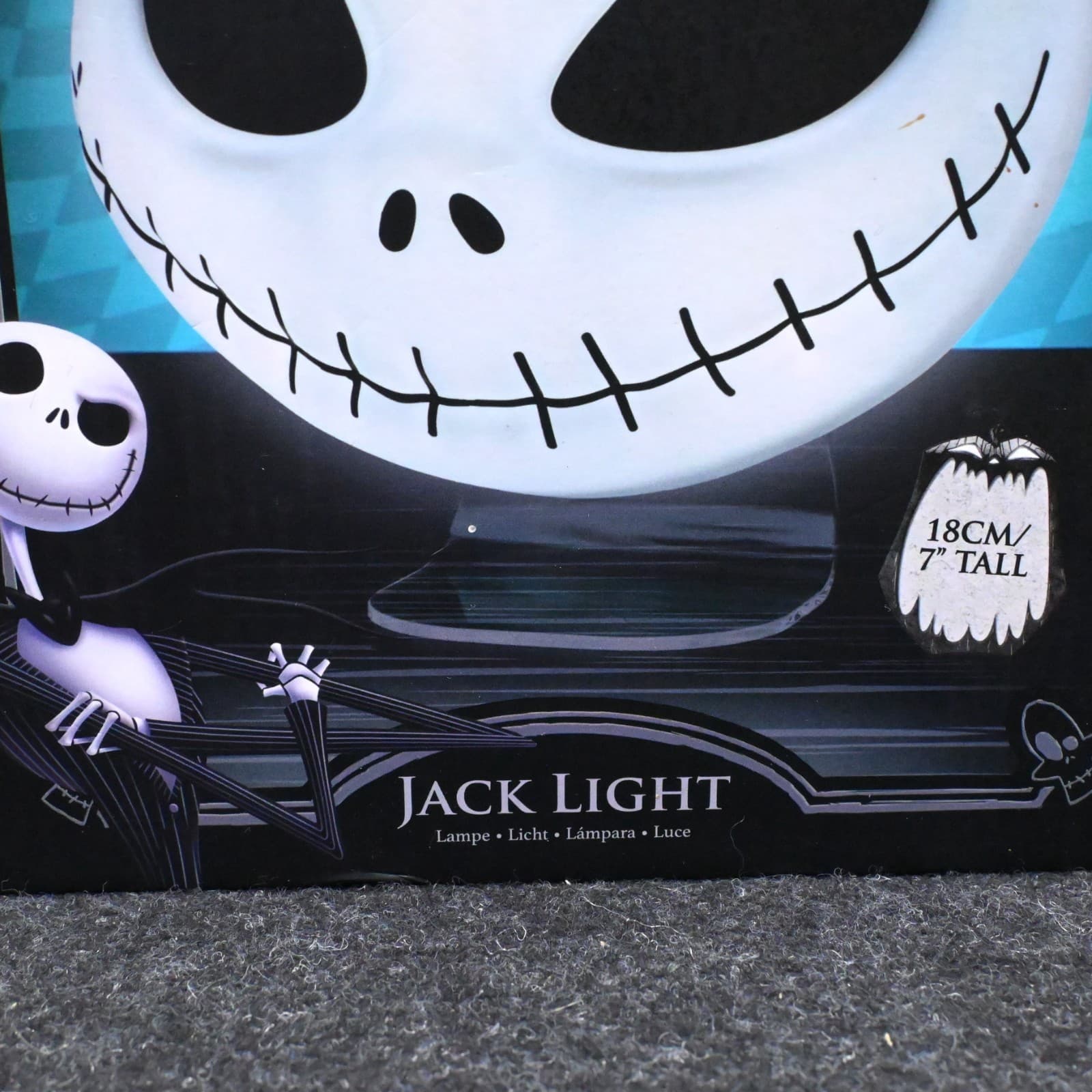 Jack Skellington Nightmare Before Christmas Light - Paladone - New in box - Thumbnail 4