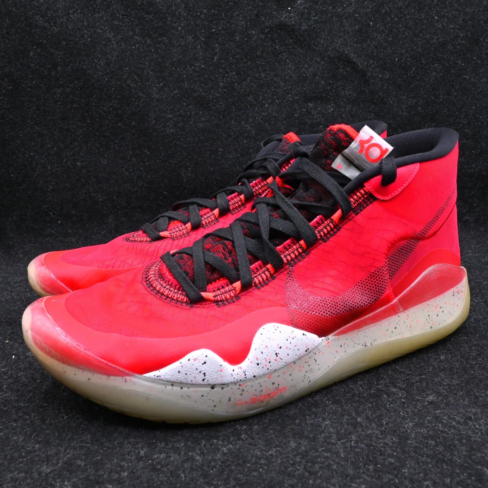 Nike Zoom KD 12 Mens Size 11.5 University Red Basketball Shoes AR4229-600
