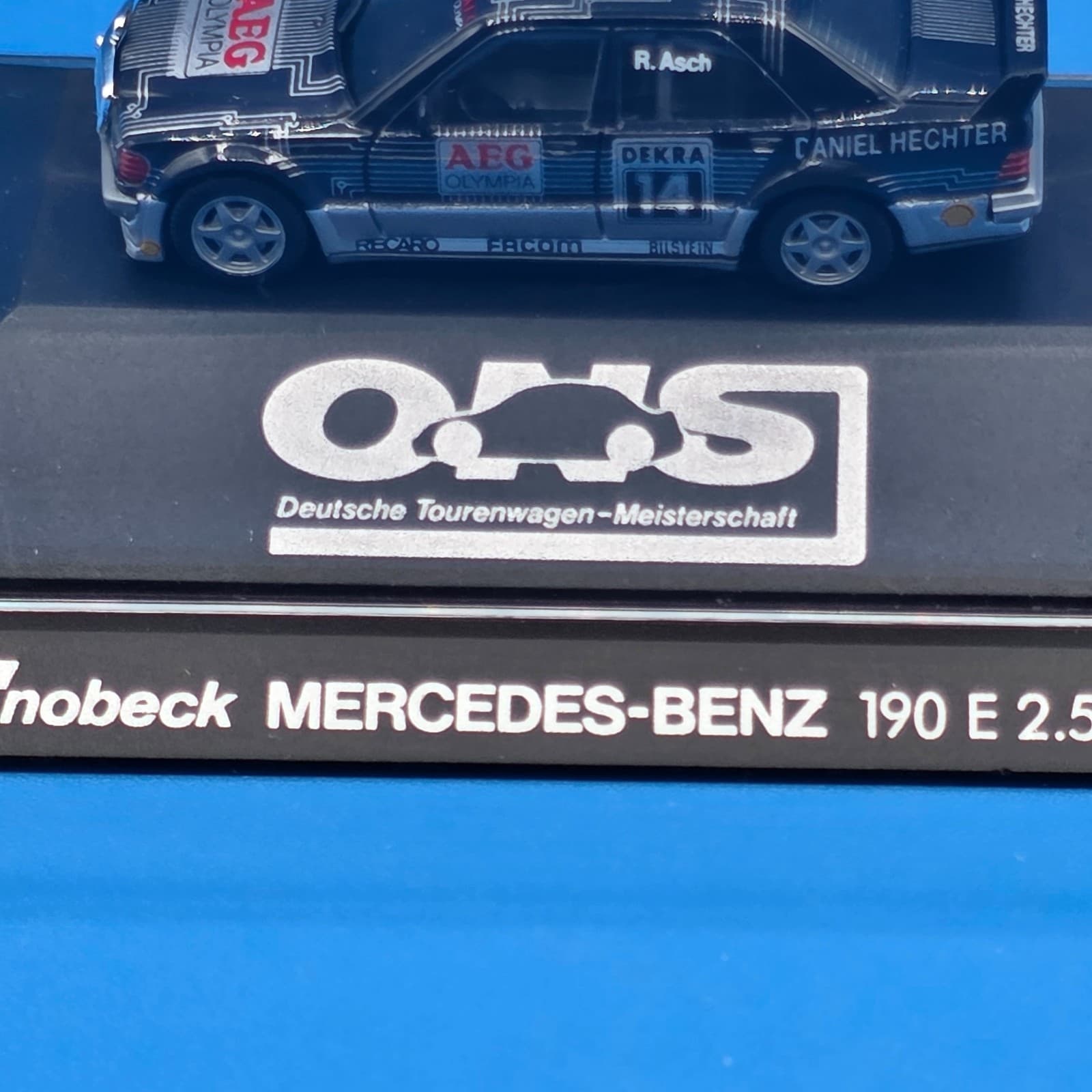 Minichamps Mercedes-Benz 190 E Evo 1 #15 Team Snobeck Cudini 1990 1:43 - Thumbnail 7