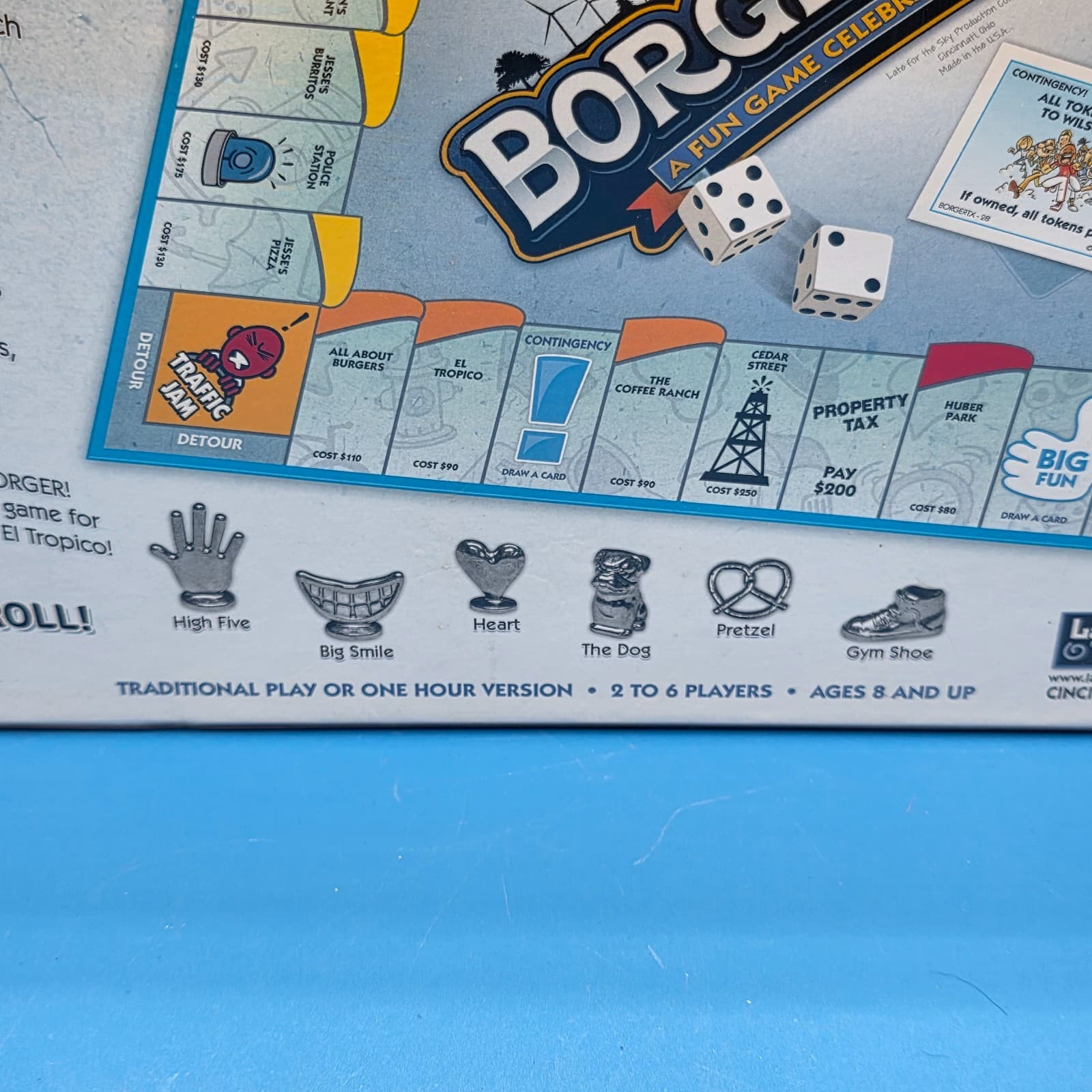 Borger Opoly Texas Monopoly Style Board Game RARE - Thumbnail 6