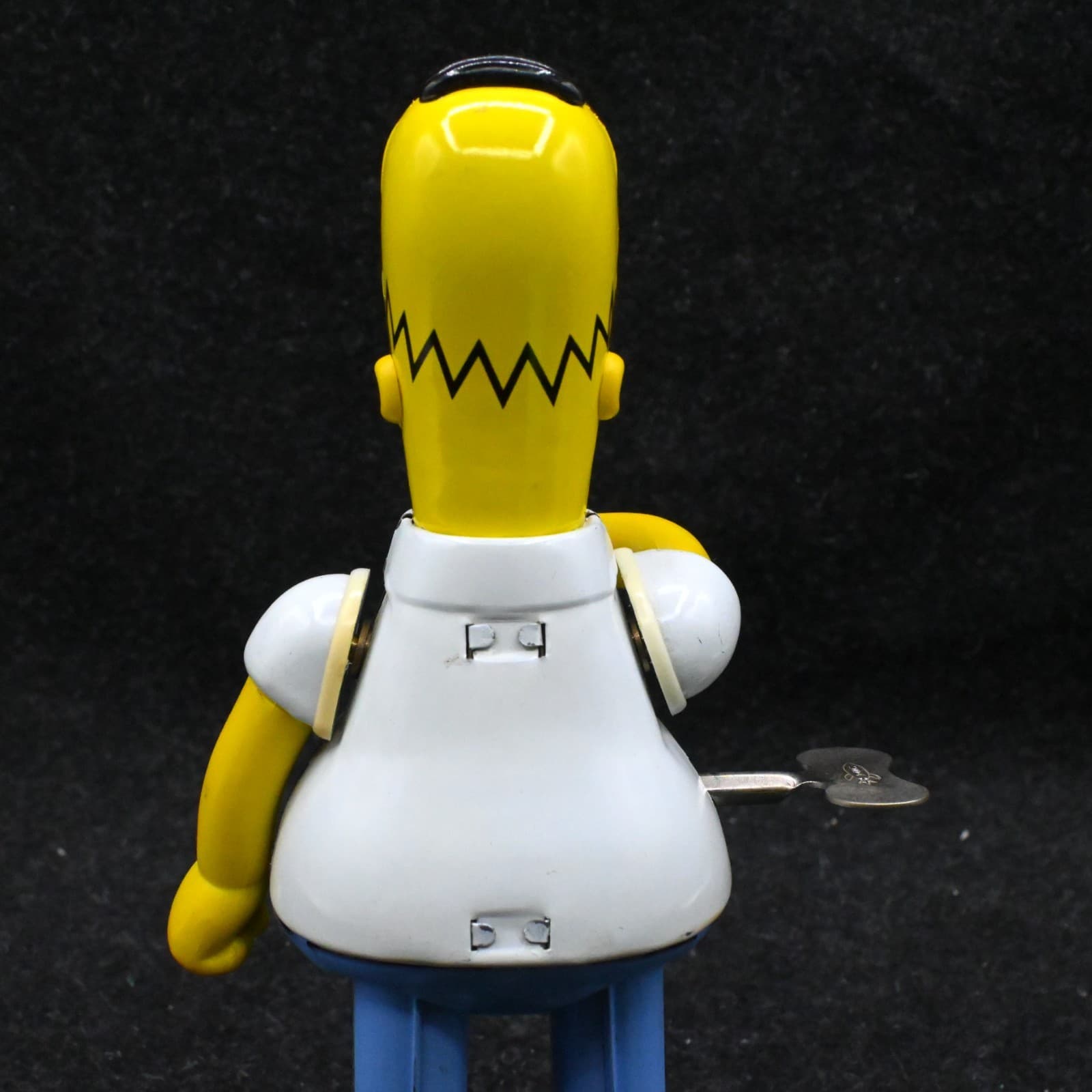 The Simpsons HOMER 9" Tin Wind-Up Action Figure w/Duff Beer 2002 Rocket USA MIB - Thumbnail 5