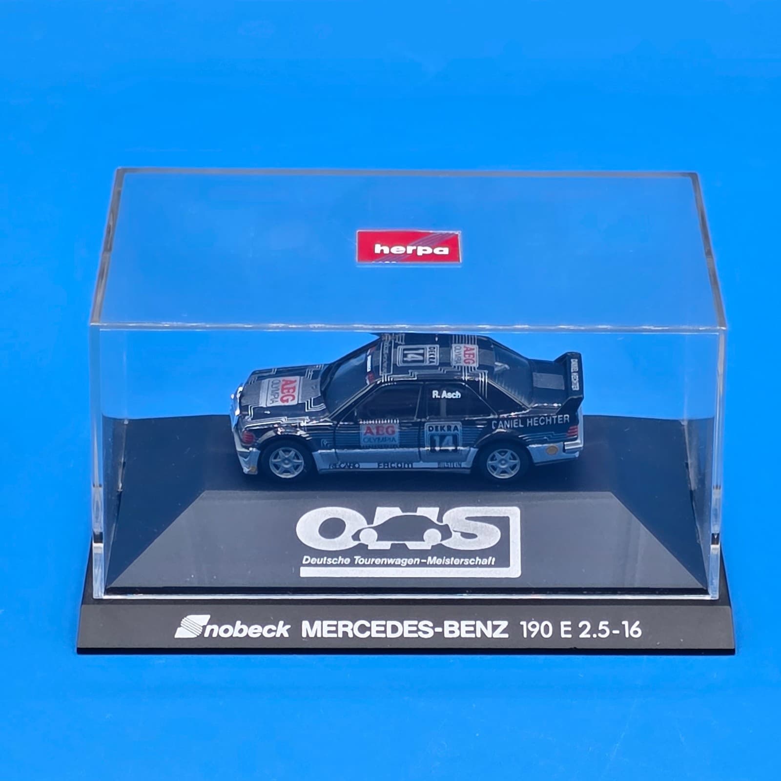 Minichamps Mercedes-Benz 190 E Evo 1 #15 Team Snobeck Cudini 1990 1:43