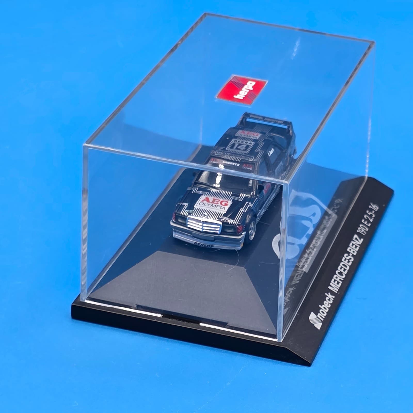 Minichamps Mercedes-Benz 190 E Evo 1 #15 Team Snobeck Cudini 1990 1:43 - Thumbnail 5