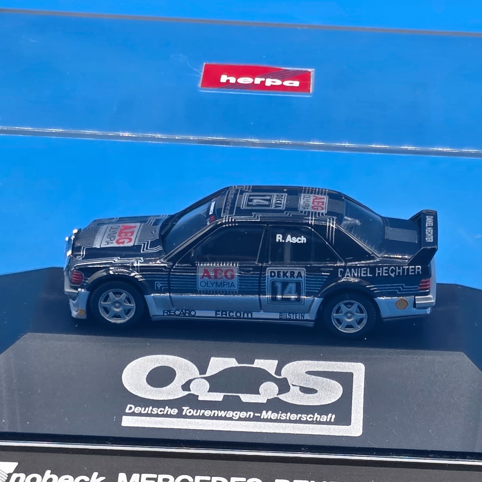 Minichamps Mercedes-Benz 190 E Evo 1 #15 Team Snobeck Cudini 1990 1:43 - Thumbnail 9