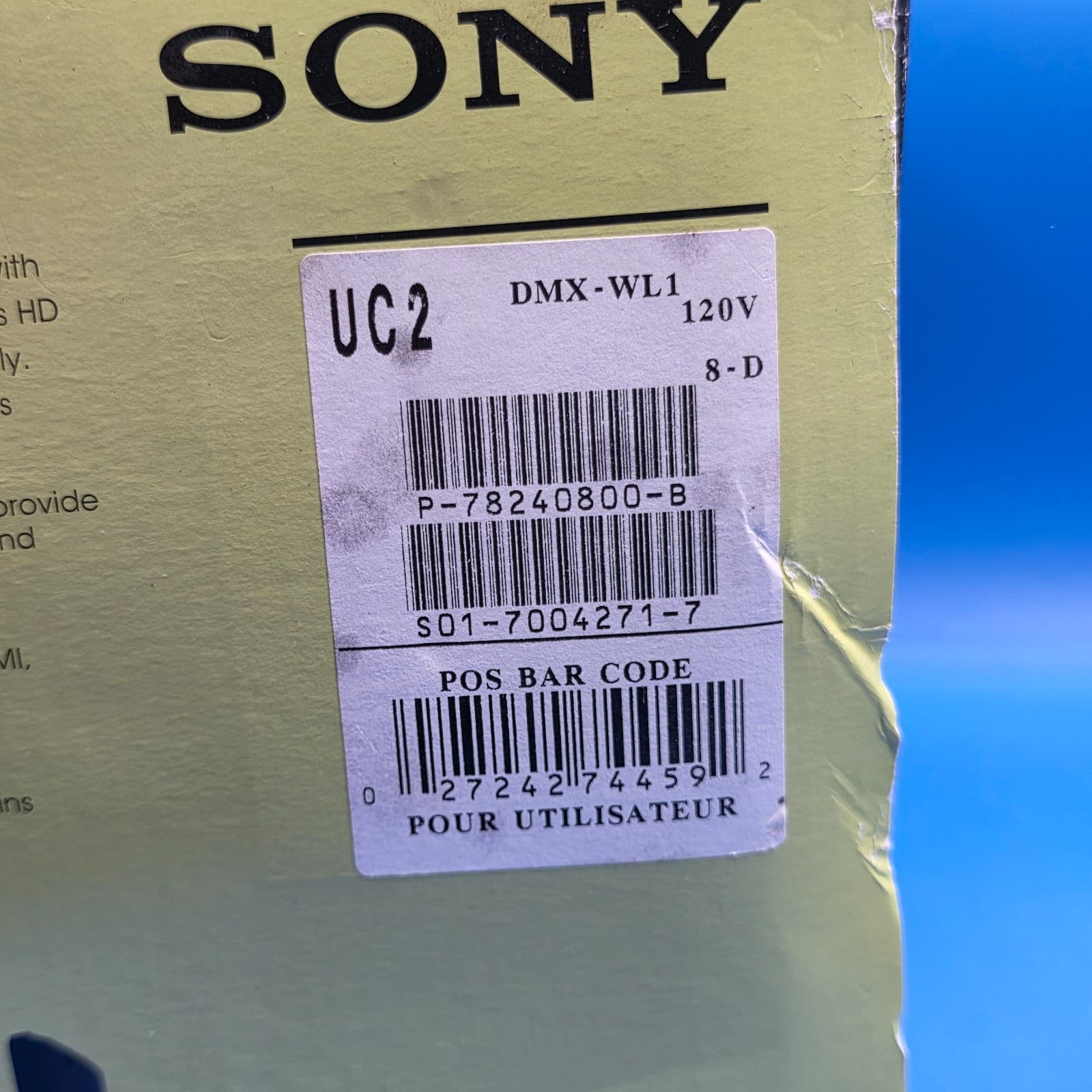 Sony Bravia Wireless Link DMX WL1 - Thumbnail 3