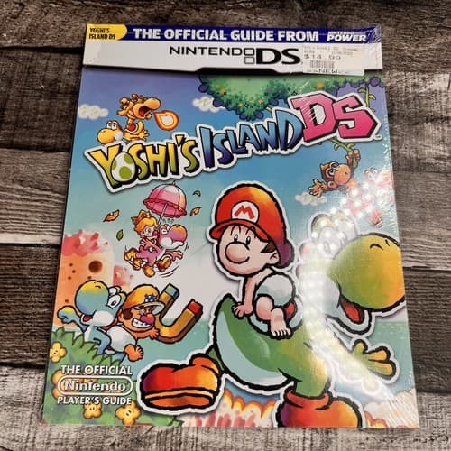 BRAND NEW OFFICIAL NINTENDO POWER YOSHI'S ISLAND DS PLAYER'S GUIDE
