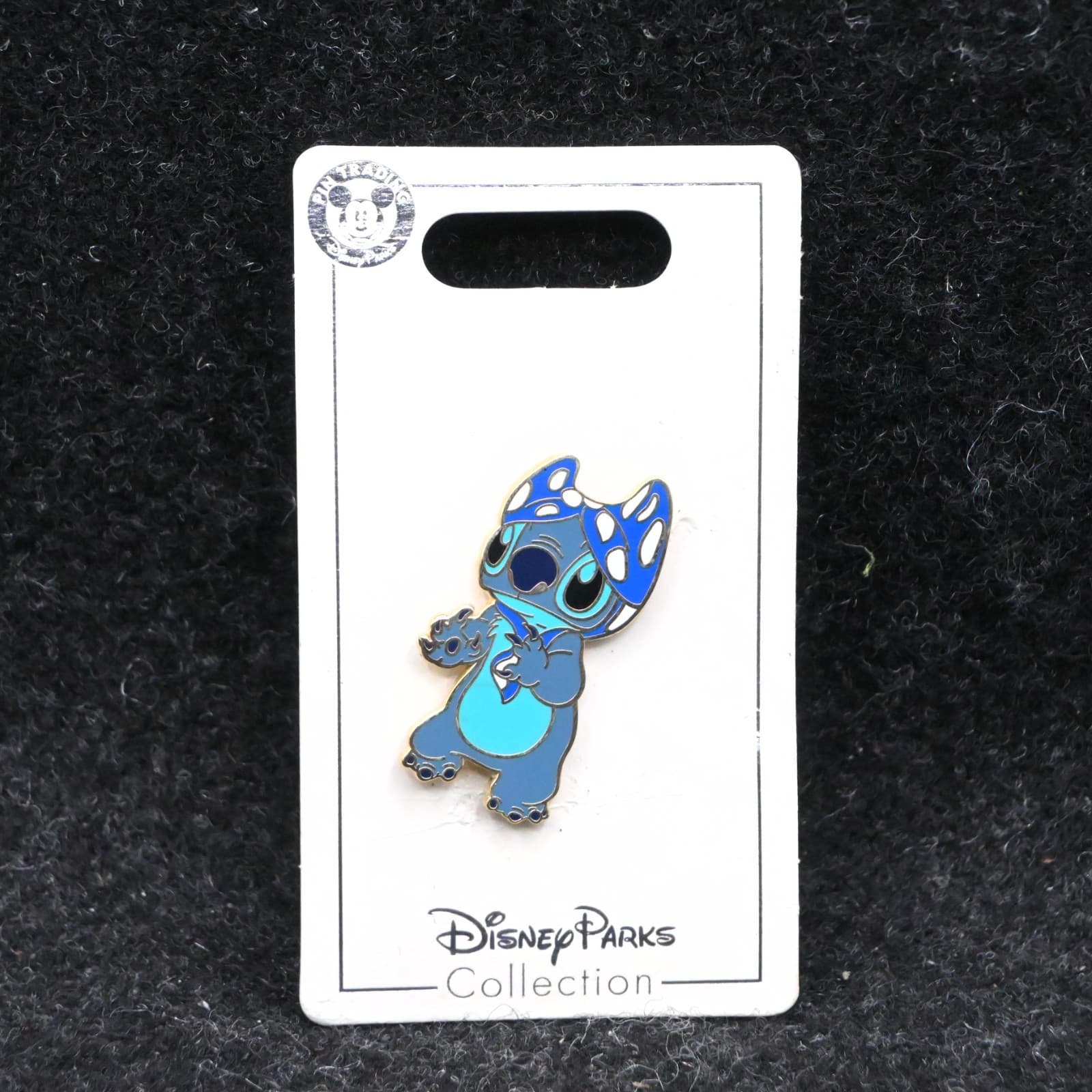 Disney 2003 Stitch Wearing Bikini Top on Head Trading Pin Lilo And Stitch