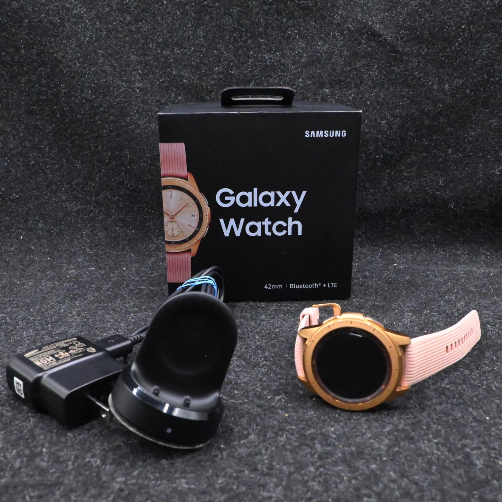 Samsung Galaxy Watch SM-R815U 42mm 4G LTE Unlocked Rose Gold