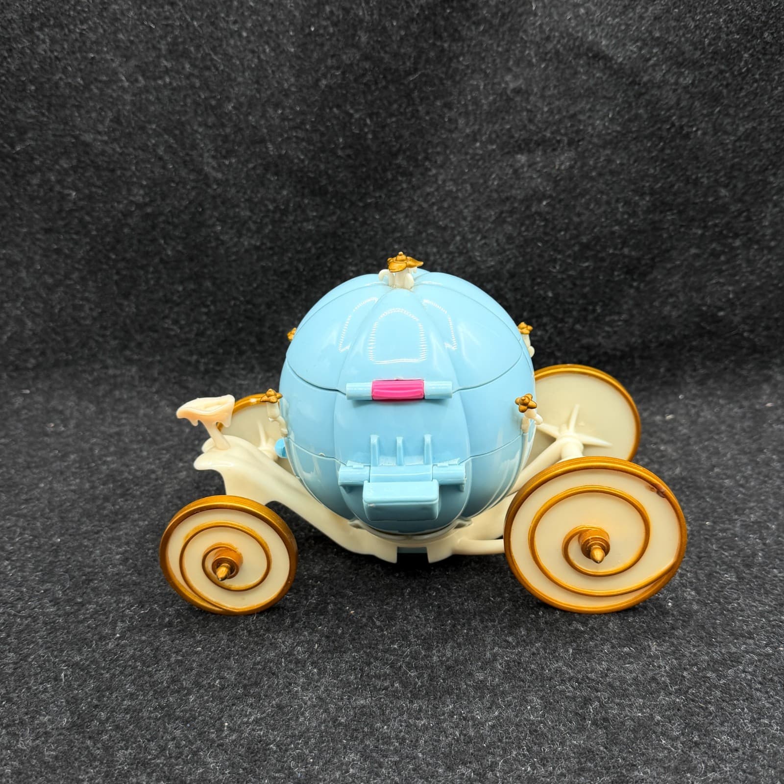 VTG 1999 Polly Pocket Cinderella Carriage With Figures NO KEY - Thumbnail 5