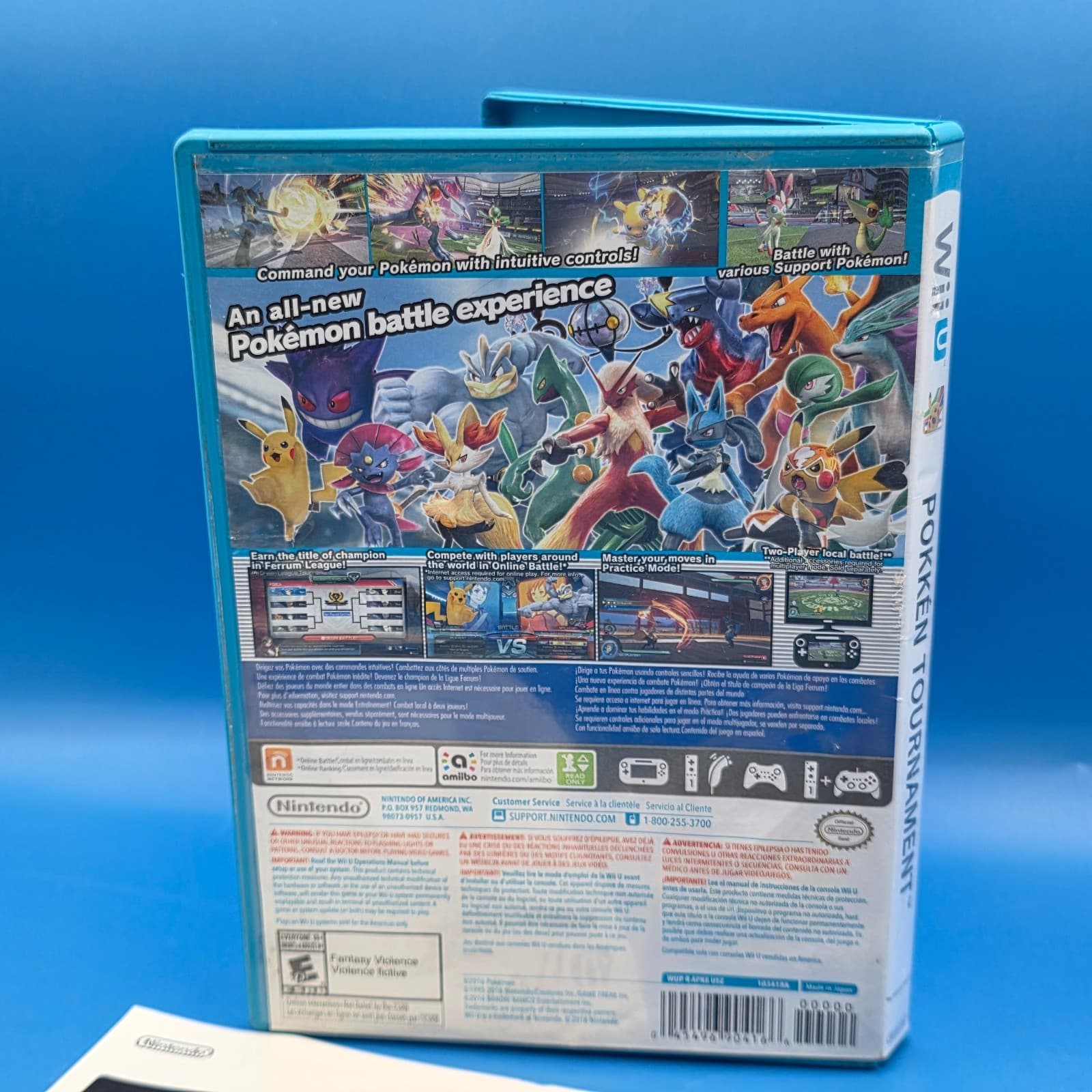 Pokken Tournament (Nintendo Wii U, 2016) Tested Pokémon Game Complete CIB - Thumbnail 4