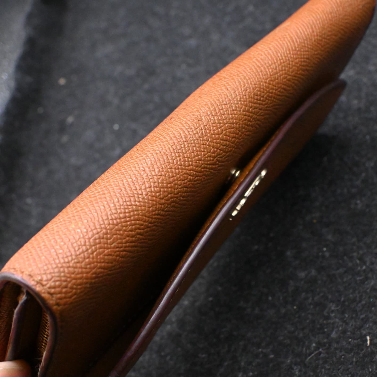 Coach Brown Leather Flap Continental Wallet - Thumbnail 4