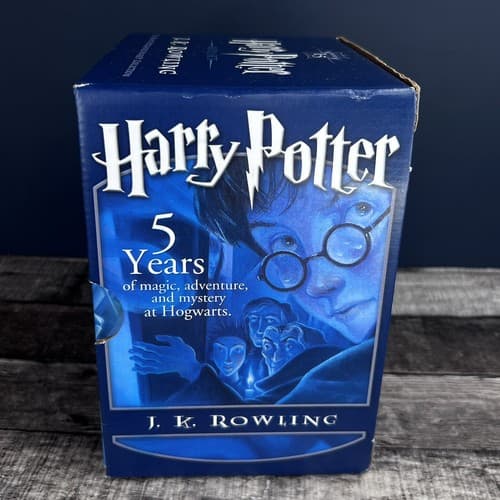 Harry Potter Series, Set of Books 1-5, By J.K. Rowling Magic Adventure Hogwarts - Thumbnail 3