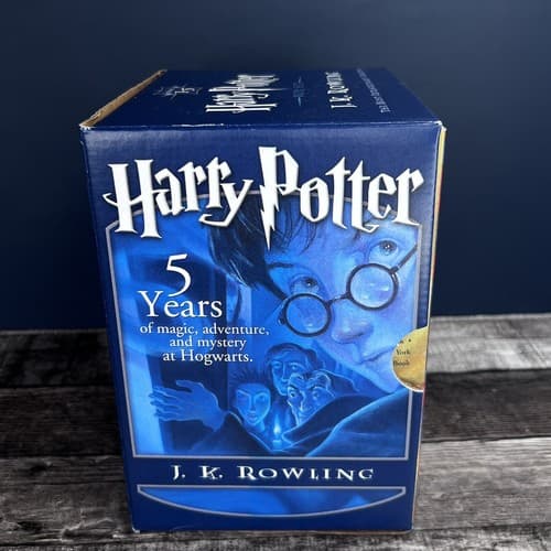 Harry Potter Series, Set of Books 1-5, By J.K. Rowling Magic Adventure Hogwarts - Thumbnail 5