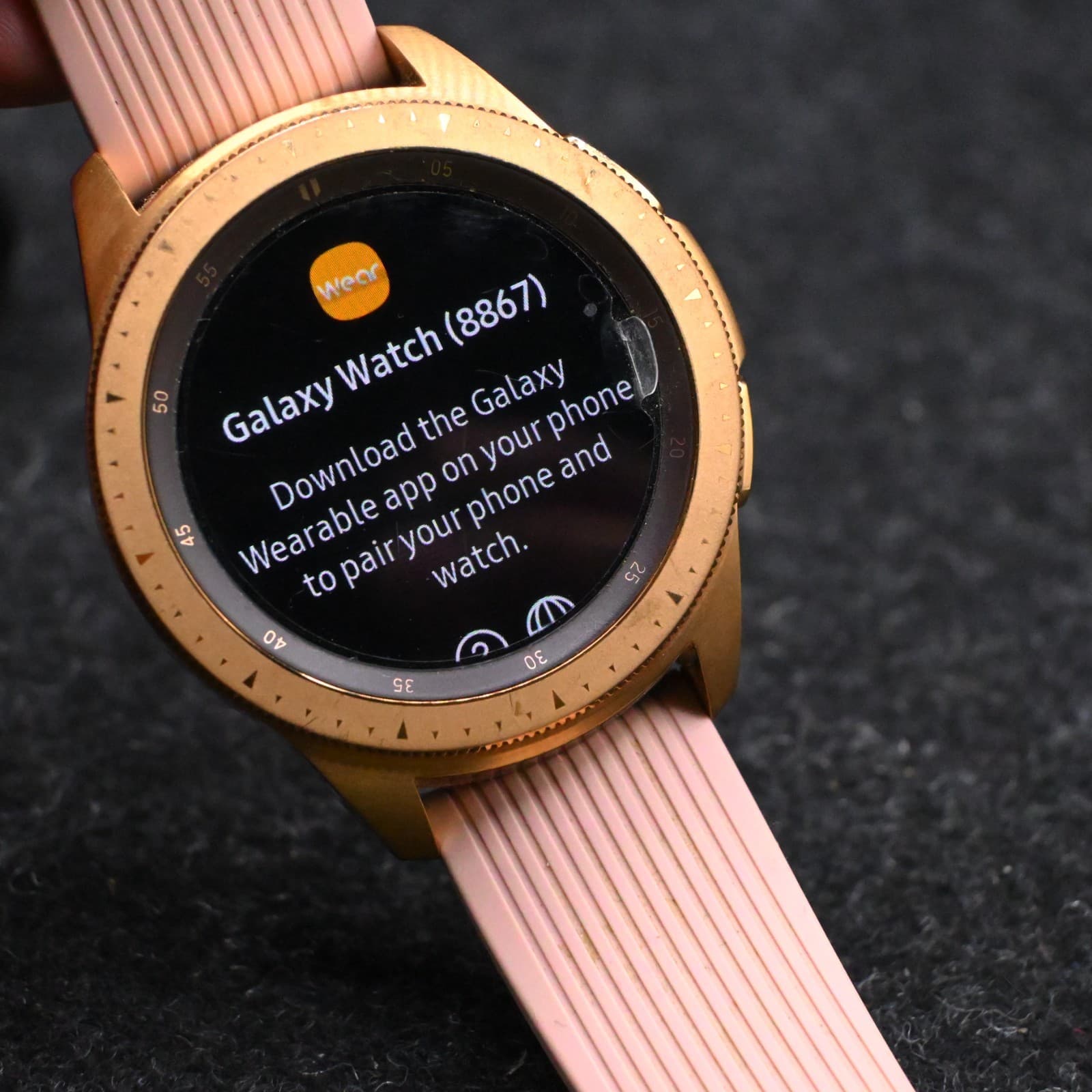 Samsung Galaxy Watch SM-R815U 42mm 4G LTE Unlocked Rose Gold - Thumbnail 4
