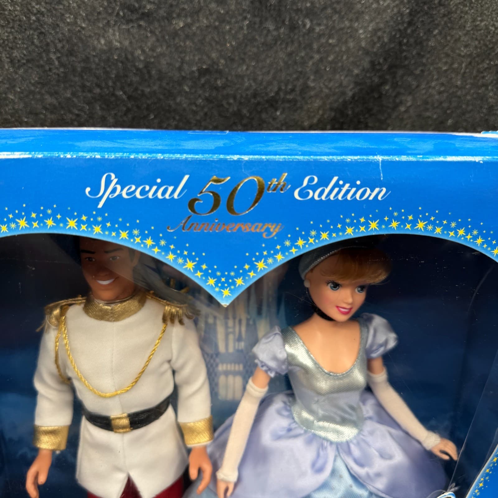 Disney Cinderella & Prince Charming Special 50th Anniversary Fashion Doll Set - Thumbnail 2