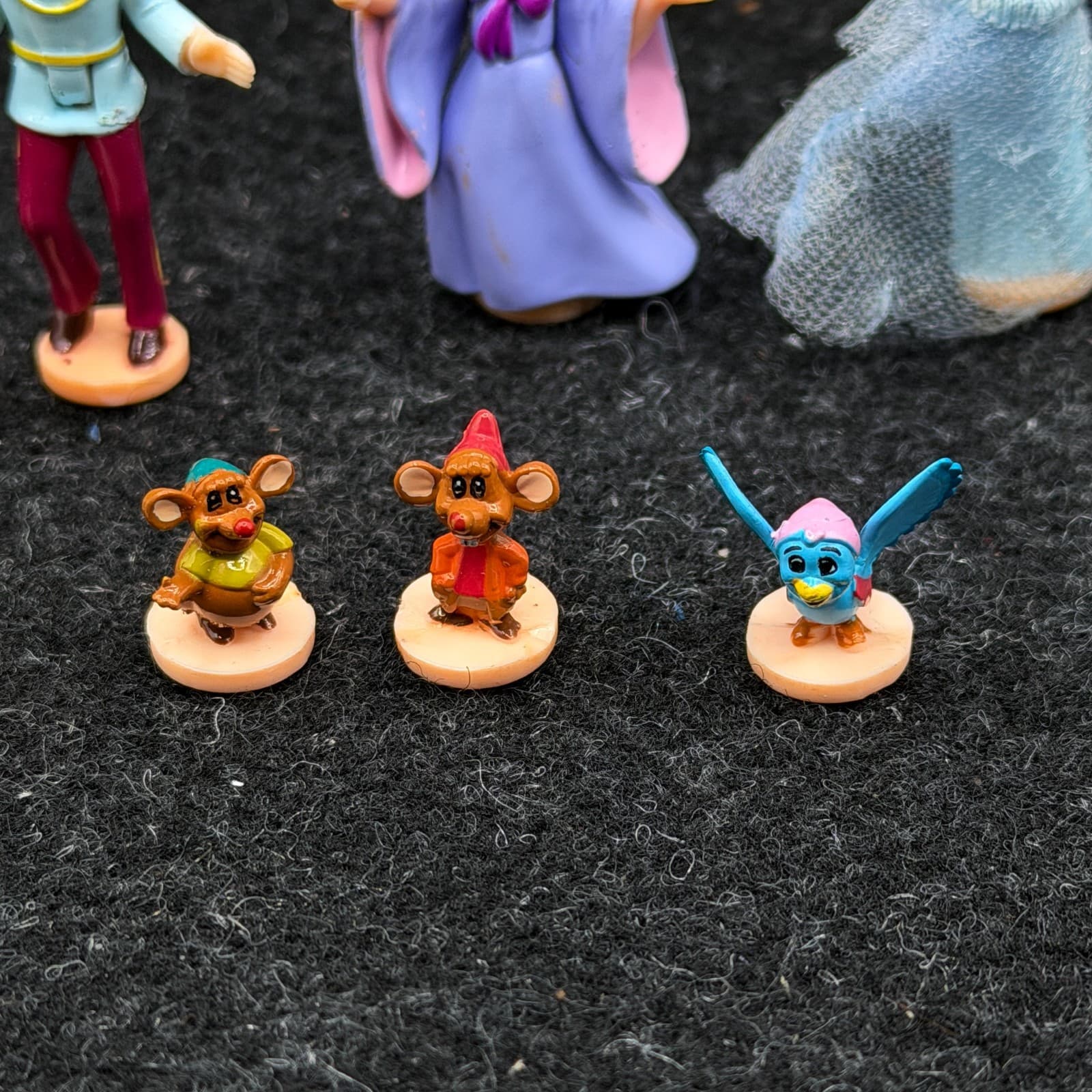 VTG 1999 Polly Pocket Cinderella Carriage With Figures NO KEY - Thumbnail 11