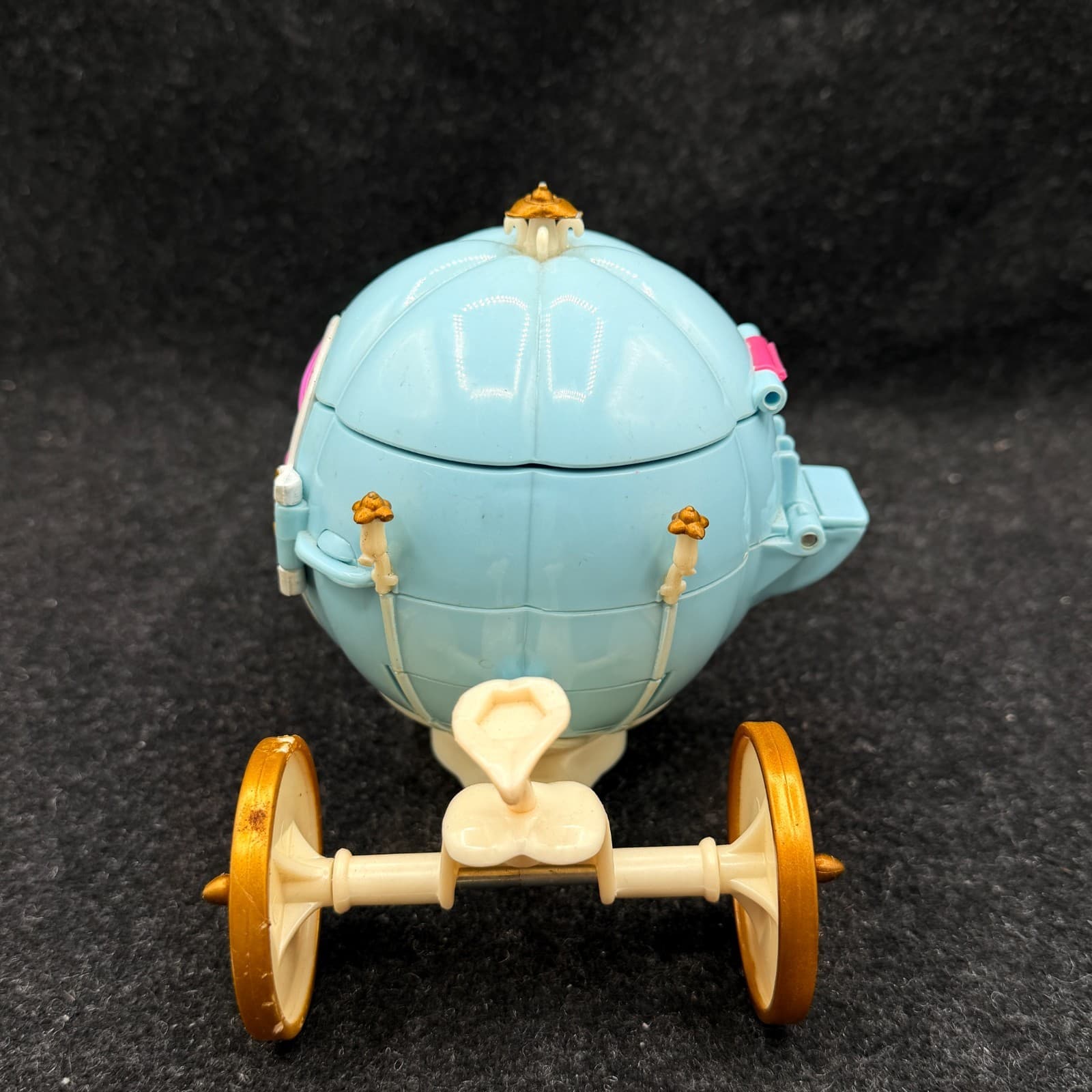 VTG 1999 Polly Pocket Cinderella Carriage With Figures NO KEY - Thumbnail 6