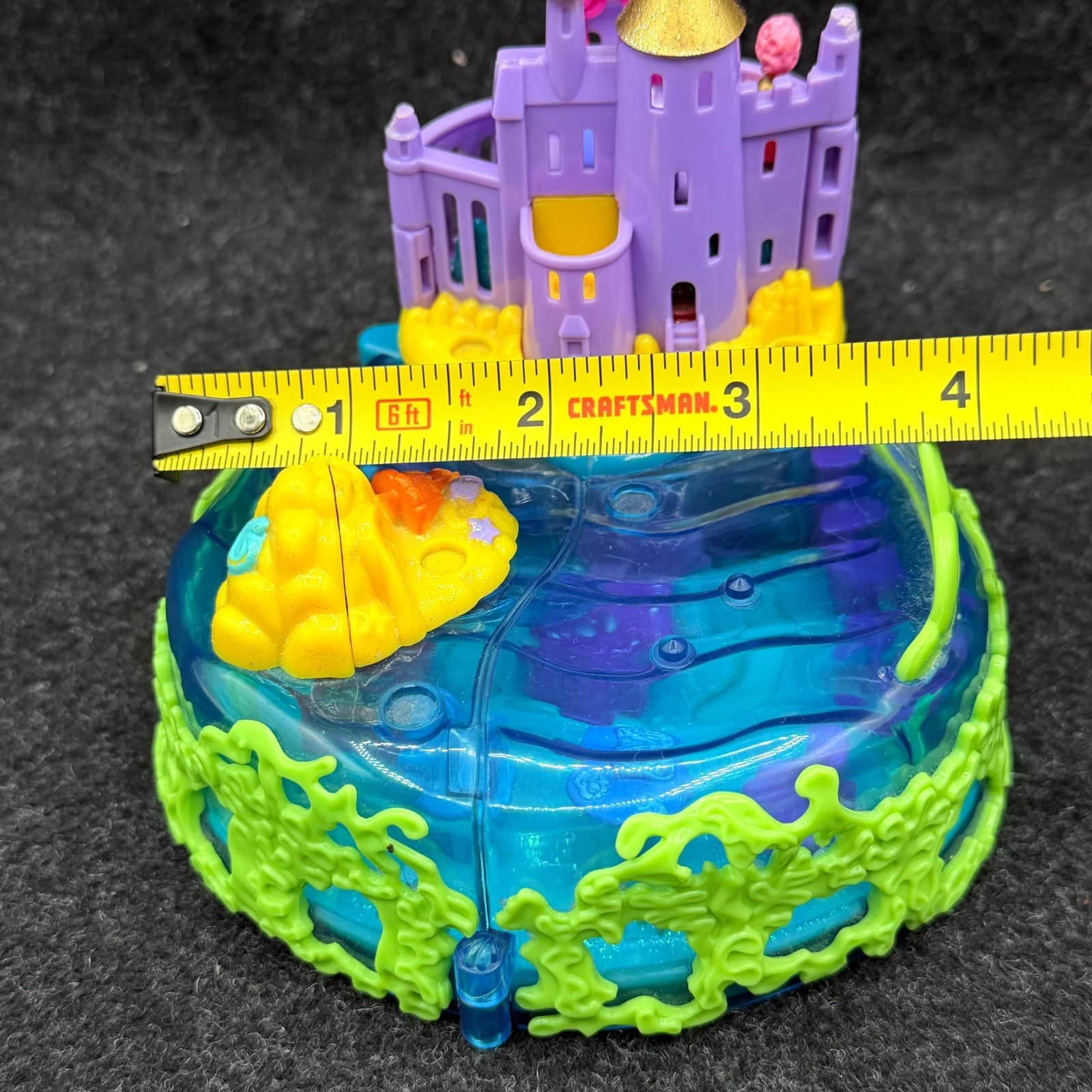 Polly Pocket Vintage Disney Ariel Under Sea Kingdom Little Mermaid Bluebird 90s - Thumbnail 7