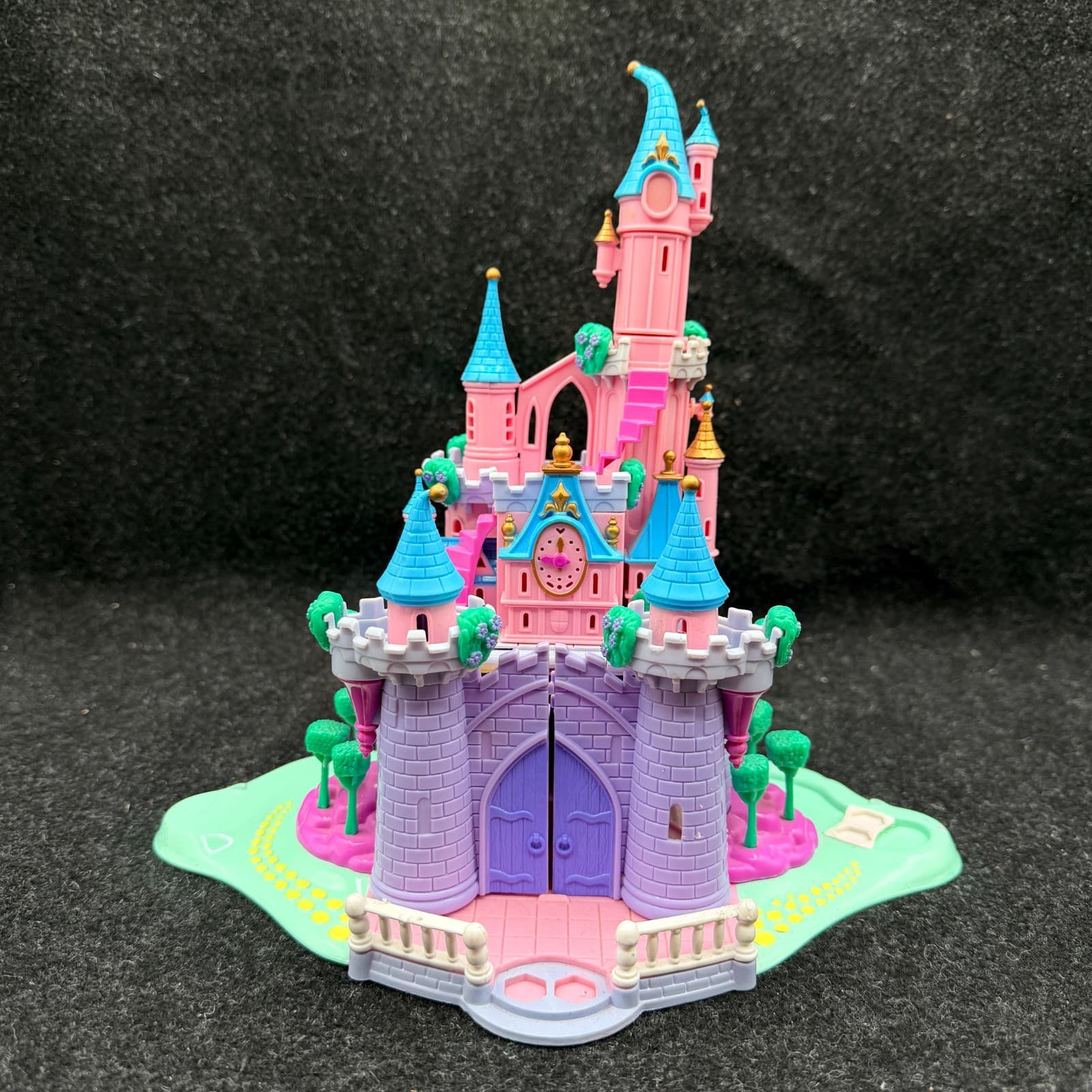 Bluebird 1995 Disney Polly Pocket Cinderella Castle Working No Figures