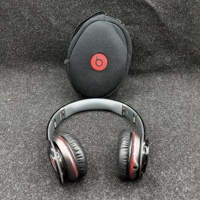 Black Monster Beats by Dr. Dre Studio Wired Headphones Over-Ear 1st Gen OG 1.0
