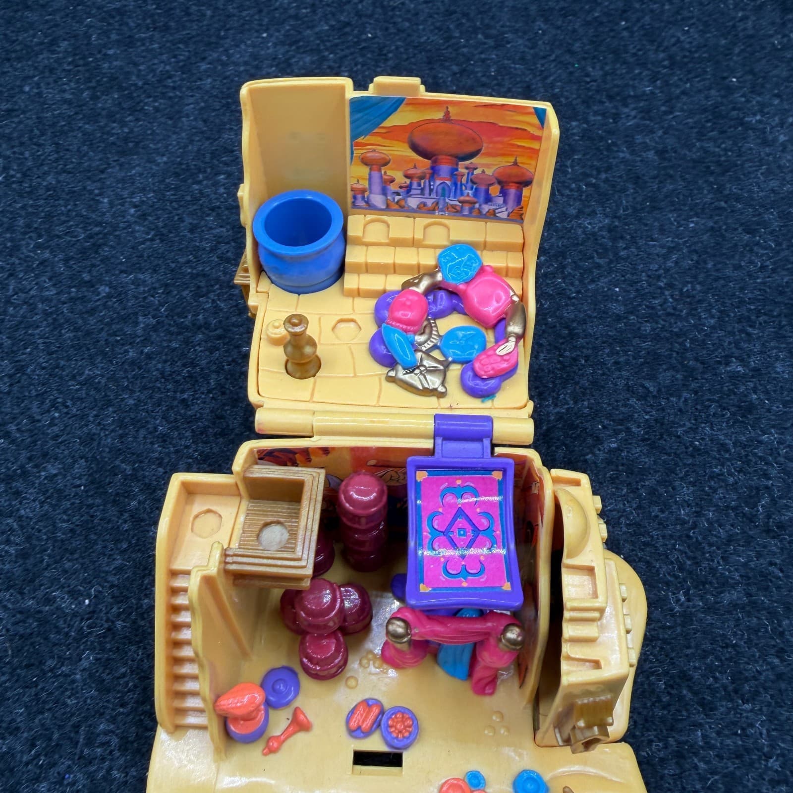 Polly Pocket Vintage Bluebird 1995 Disney Aladdin Agrabah Marketplace - Thumbnail 11