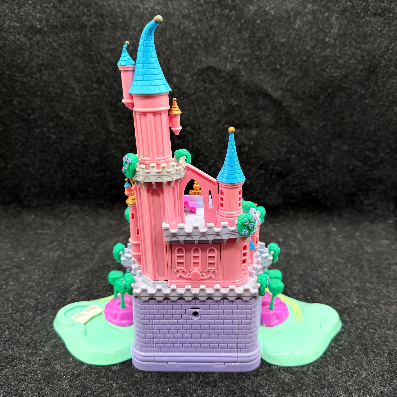 Bluebird 1995 Disney Polly Pocket Cinderella Castle Working No Figures - Thumbnail 5
