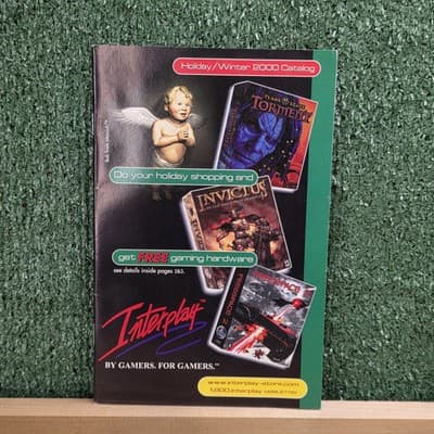 Vintage INTERPLAY By Gamers for Gamers Holiday Winter 2000 Catalog