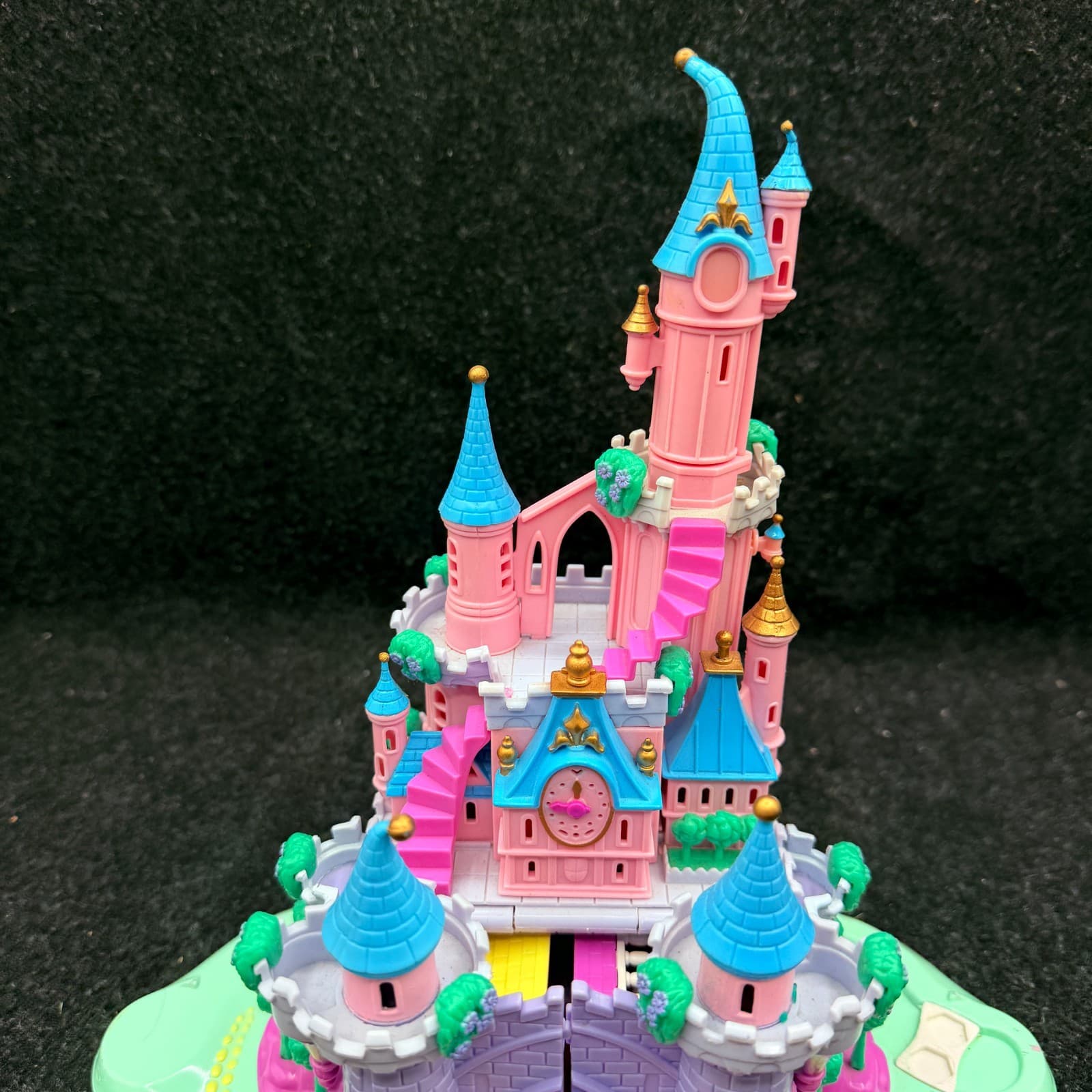 Bluebird 1995 Disney Polly Pocket Cinderella Castle Working No Figures - Thumbnail 3