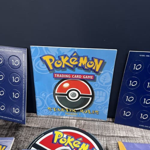 Vintage 2000 Wizards of the Coast Pokémon Unused Unpunched Counters & other - Thumbnail 6