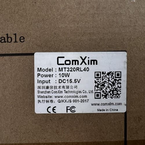 Comxim Professional 360° Rotating Display Stand Turntable MT320RL40 White Ver - Thumbnail 3