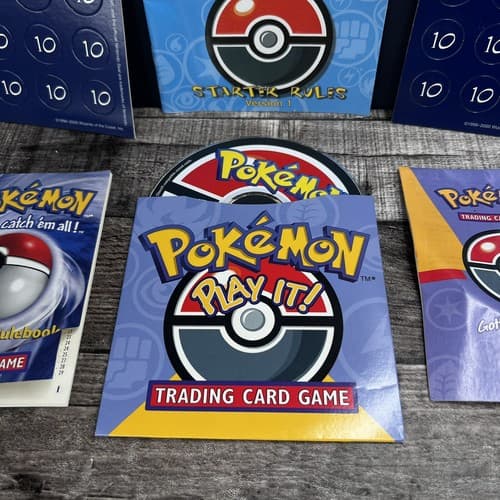 Vintage 2000 Wizards of the Coast Pokémon Unused Unpunched Counters & other - Thumbnail 2