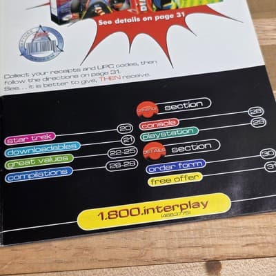 Vintage INTERPLAY By Gamers for Gamers Holiday Winter 2000 Catalog - Thumbnail 5
