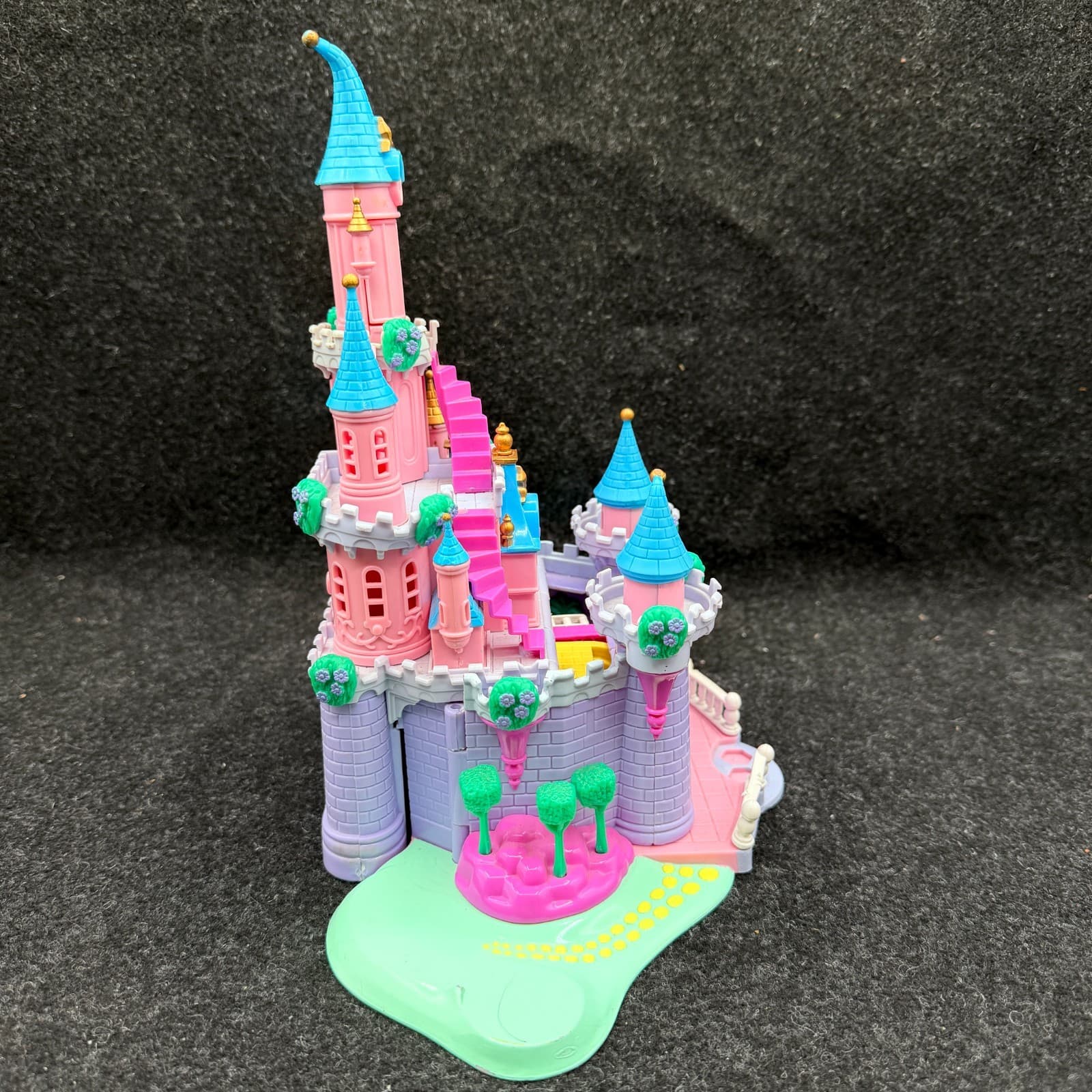 Bluebird 1995 Disney Polly Pocket Cinderella Castle Working No Figures - Thumbnail 6