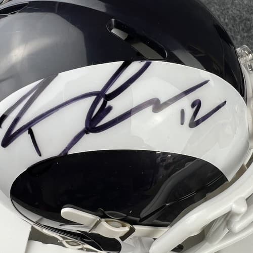Riddell Mini Helmet Los Angels Rams Signed By Zach Evans #21 NO COA - Thumbnail 8