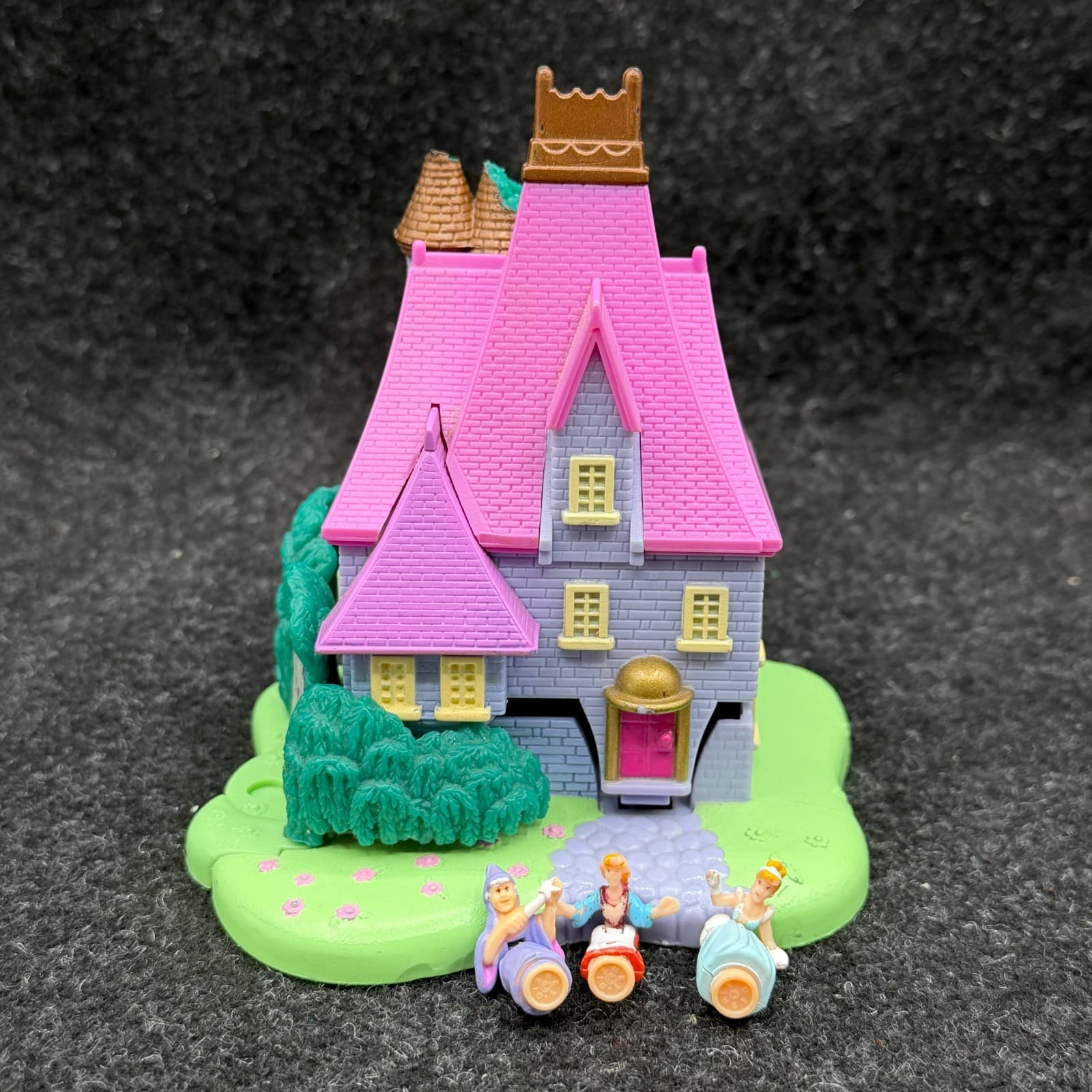 Vintage 1995 Polly Pocket Cinderella Stepmother’s House Disney Bluebird Complete