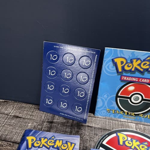 Vintage 2000 Wizards of the Coast Pokémon Unused Unpunched Counters & other - Thumbnail 7