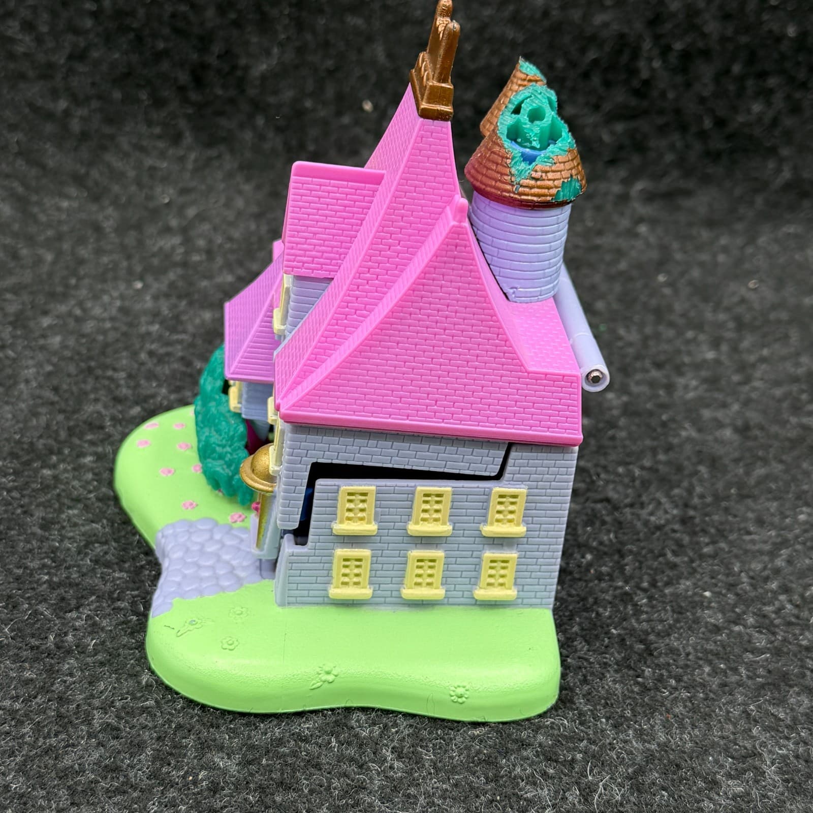Vintage 1995 Polly Pocket Cinderella Stepmother’s House Disney Bluebird Complete - Thumbnail 8